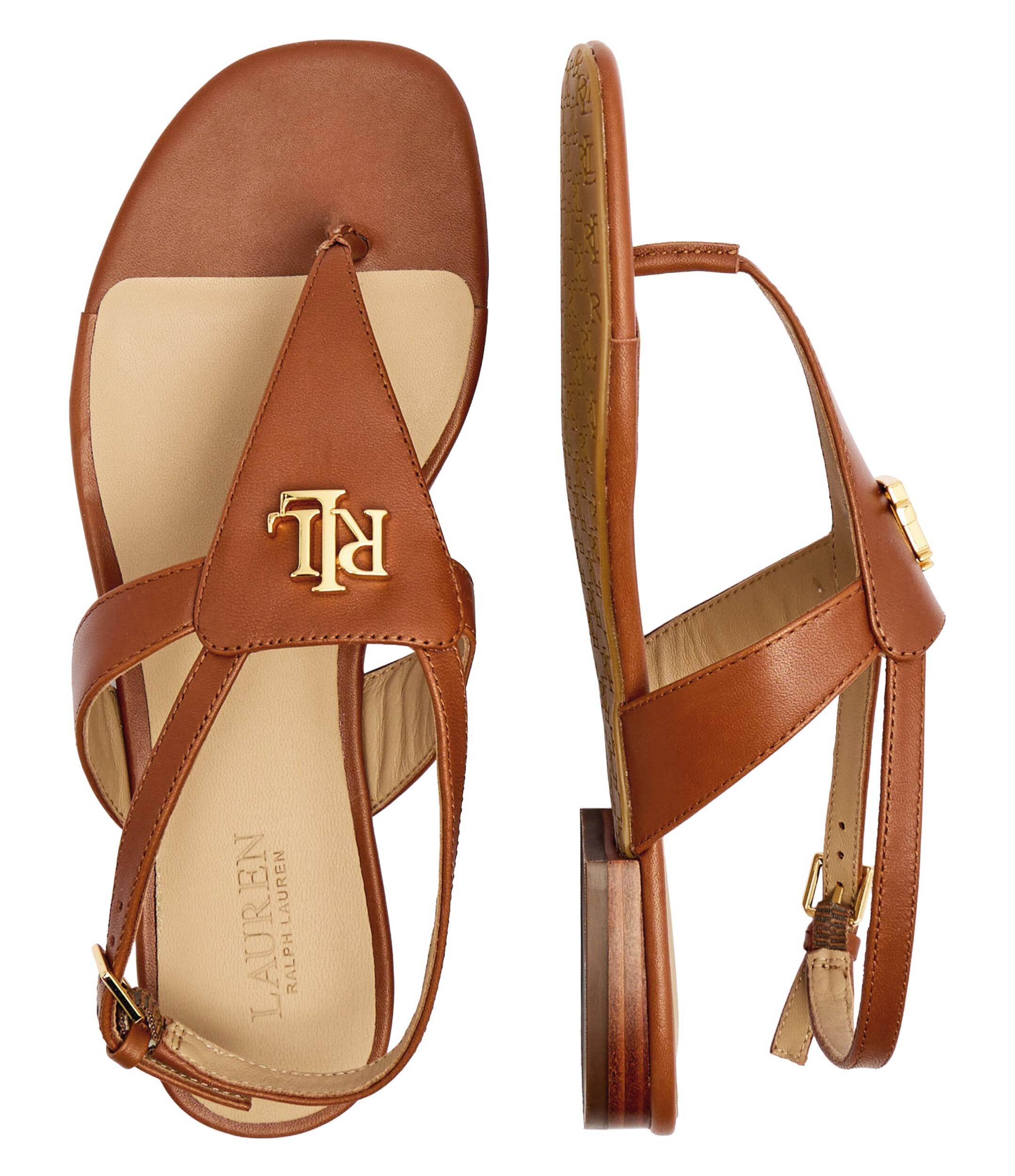 Lauren Ralph Lauren De piele sandale Everley