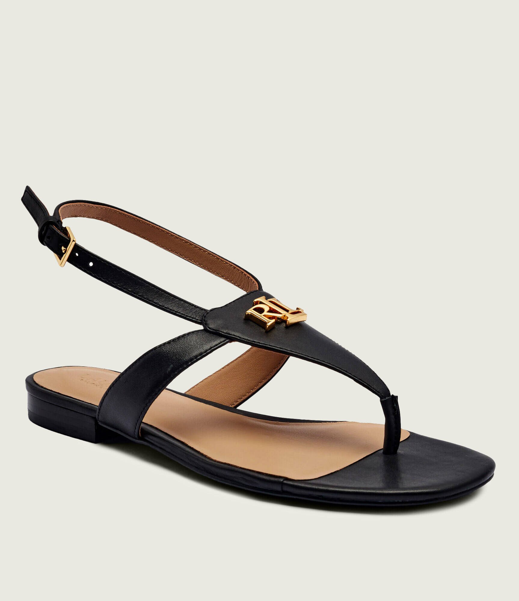 Lauren Ralph Lauren De piele sandale Everley