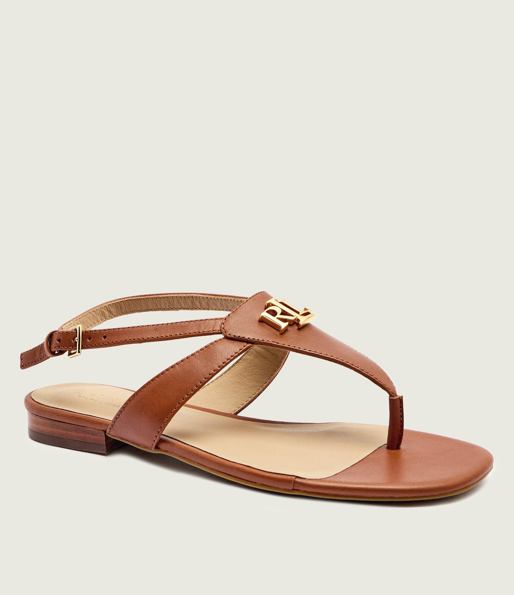 Lauren Ralph Lauren De piele sandale Everley