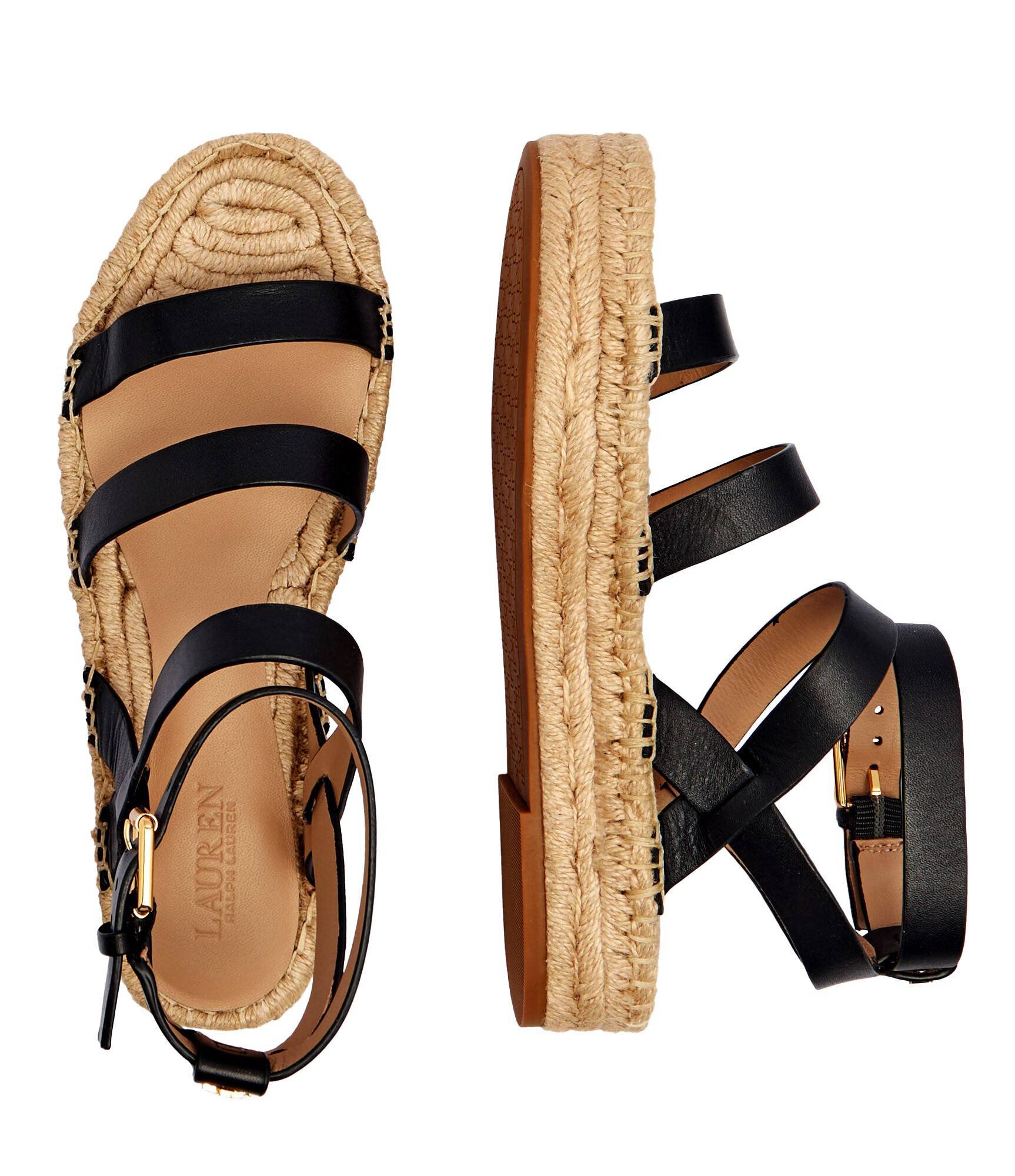 Lauren Ralph Lauren De piele sandale Polly