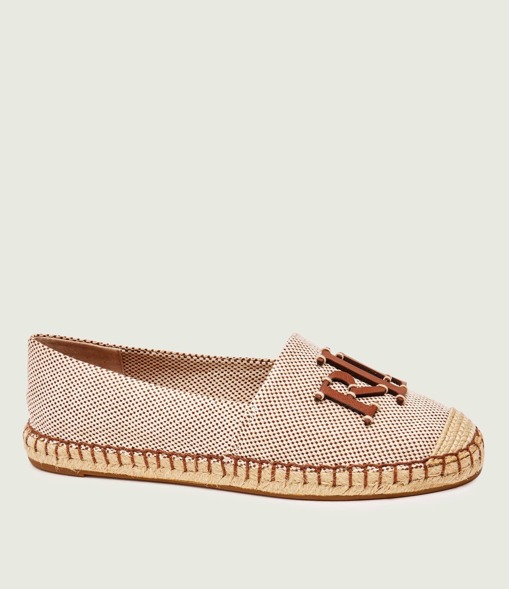 Lauren Ralph Lauren Espadrile CAMERYN cu adaos de piele