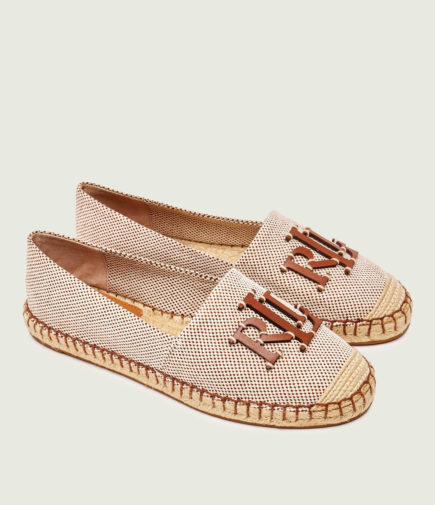Lauren Ralph Lauren Espadrile CAMERYN cu adaos de piele