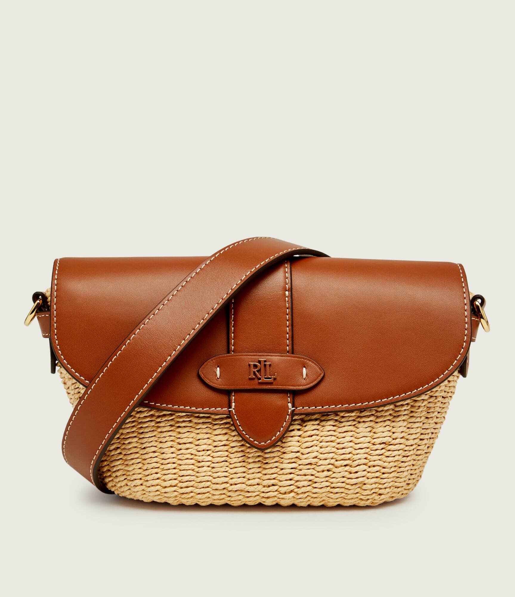 Lauren Ralph Lauren Geantă pe umăr LYNDEN cu adaos de piele