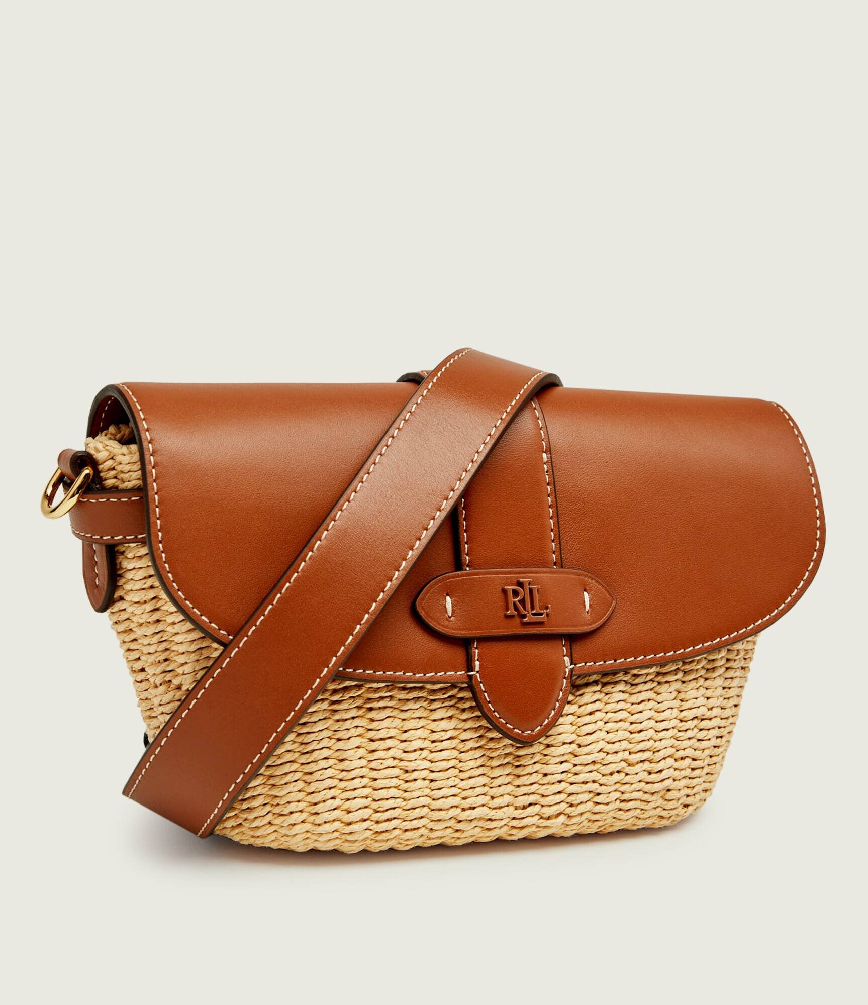 Lauren Ralph Lauren Geantă pe umăr LYNDEN cu adaos de piele