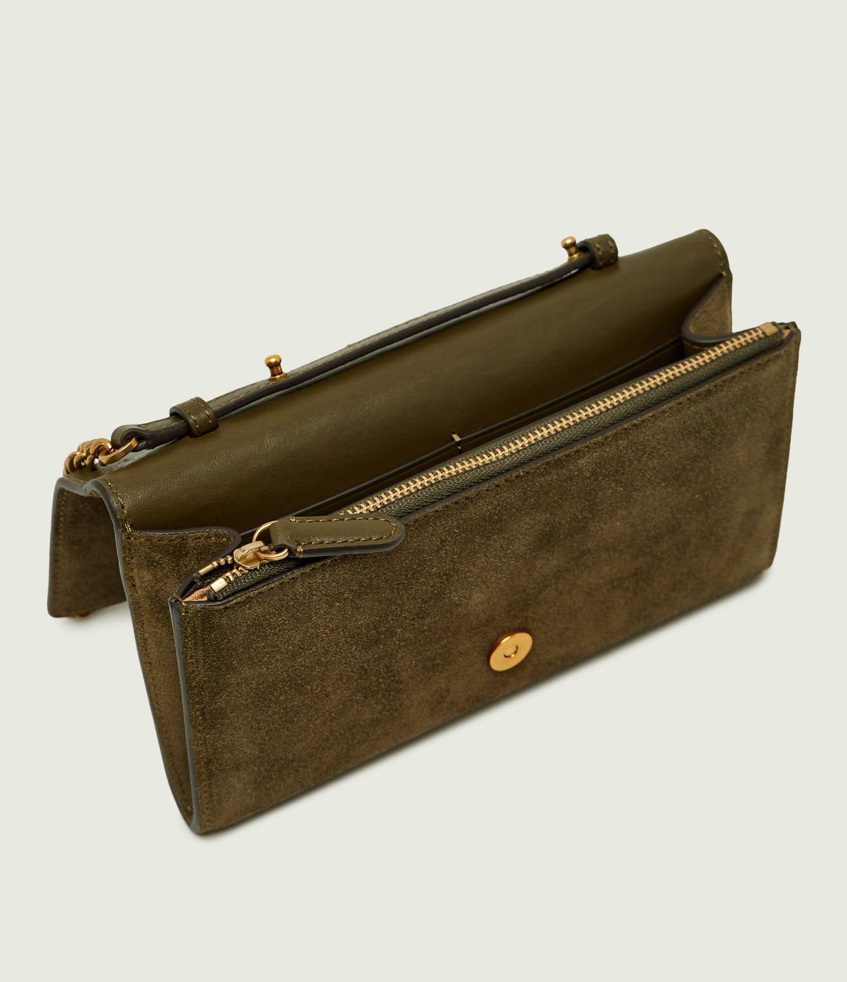 Lauren Ralph Lauren Geantă poștaș/poșetă plic Adair II | piele întoarsă
