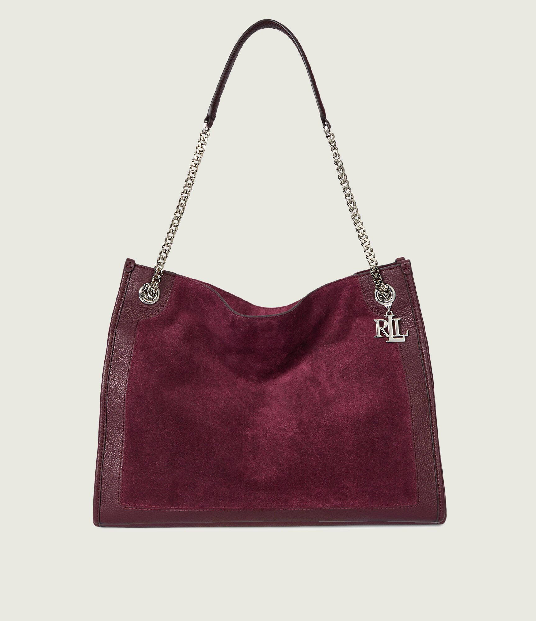 Lauren Ralph Lauren Geantă shopper | piele întoarsă