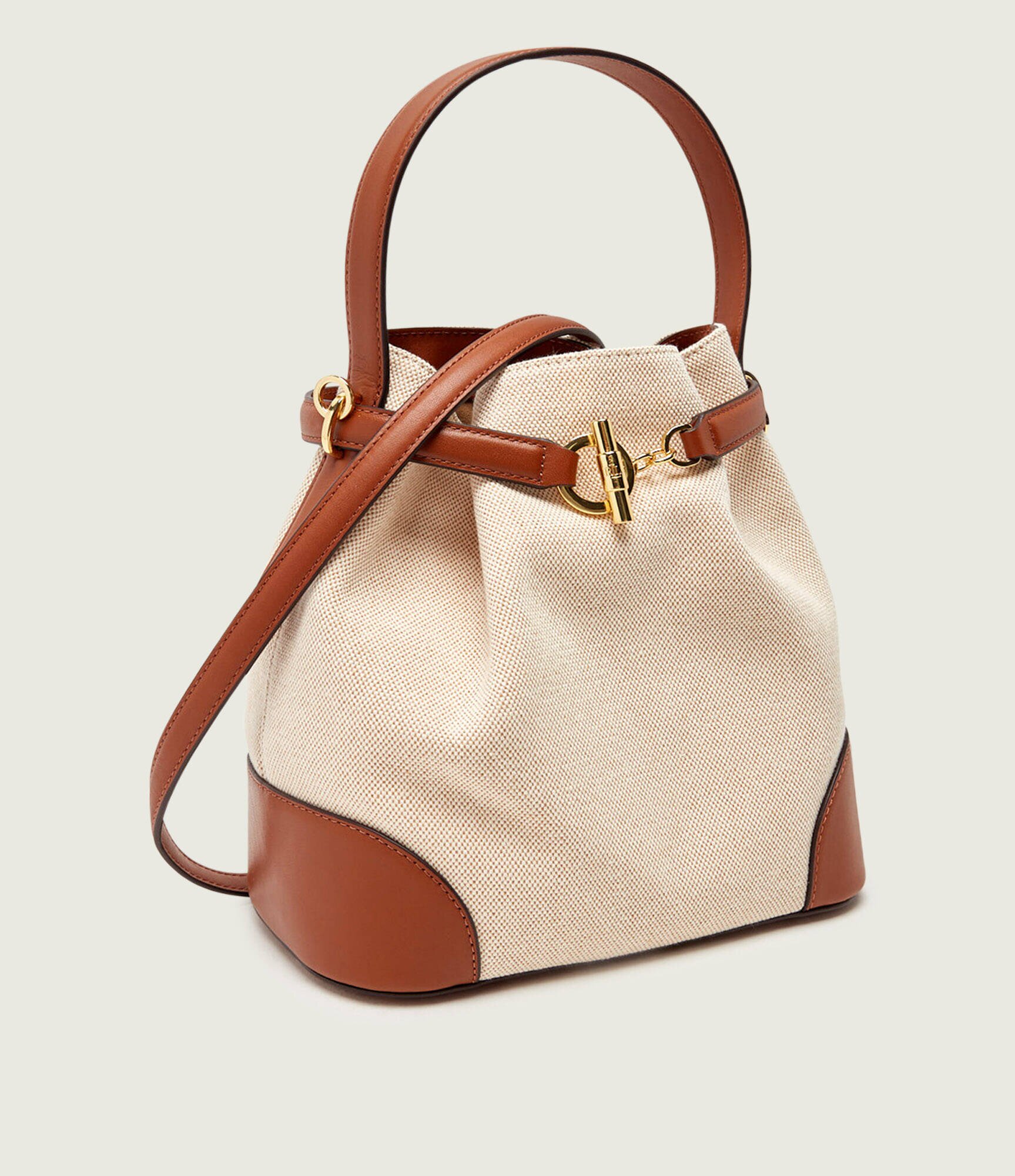 Lauren Ralph Lauren Geantă tip sac BLAIKE cu adaos de piele