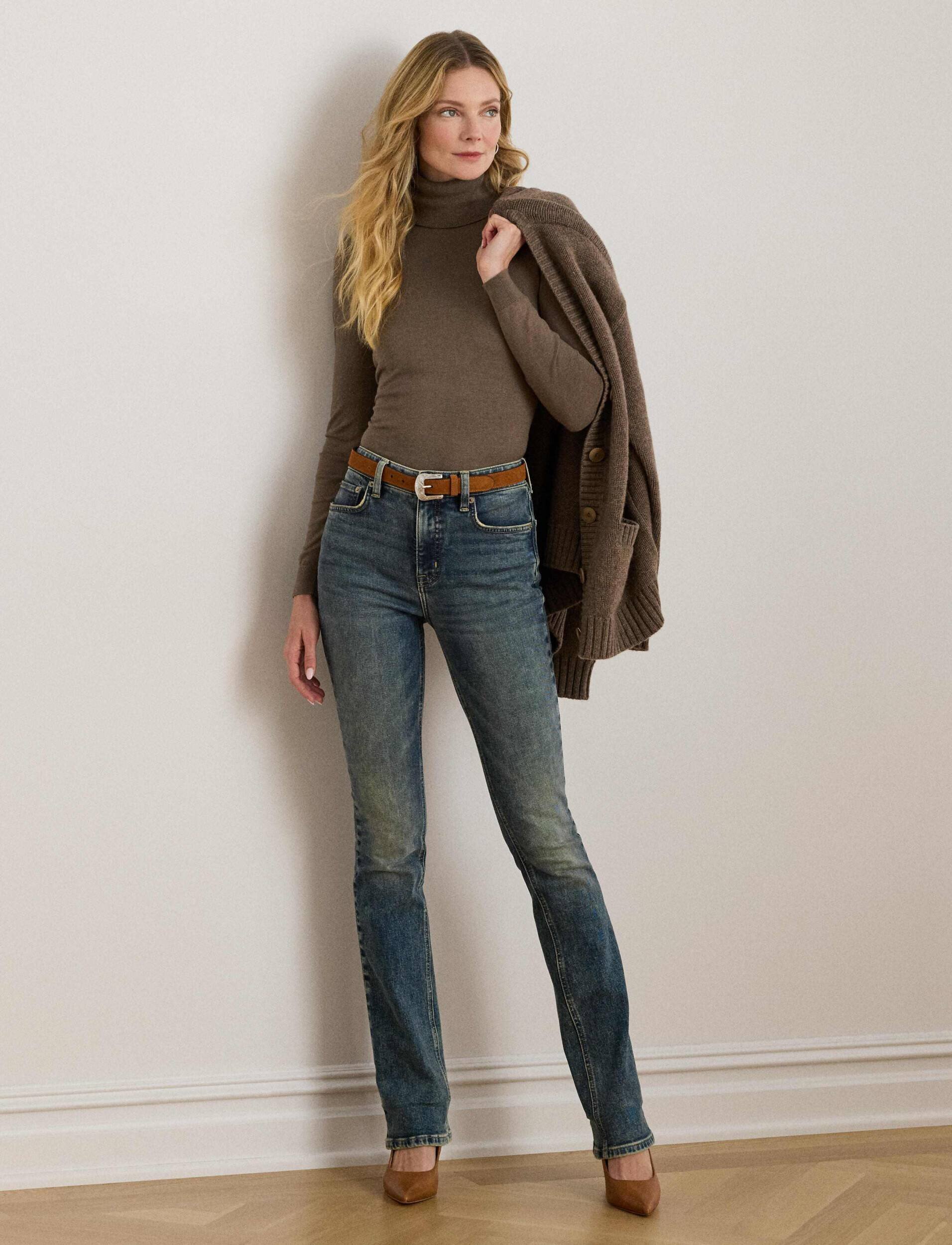Lauren Ralph Lauren Maletă | Slim Fit cu adaos de mătase
