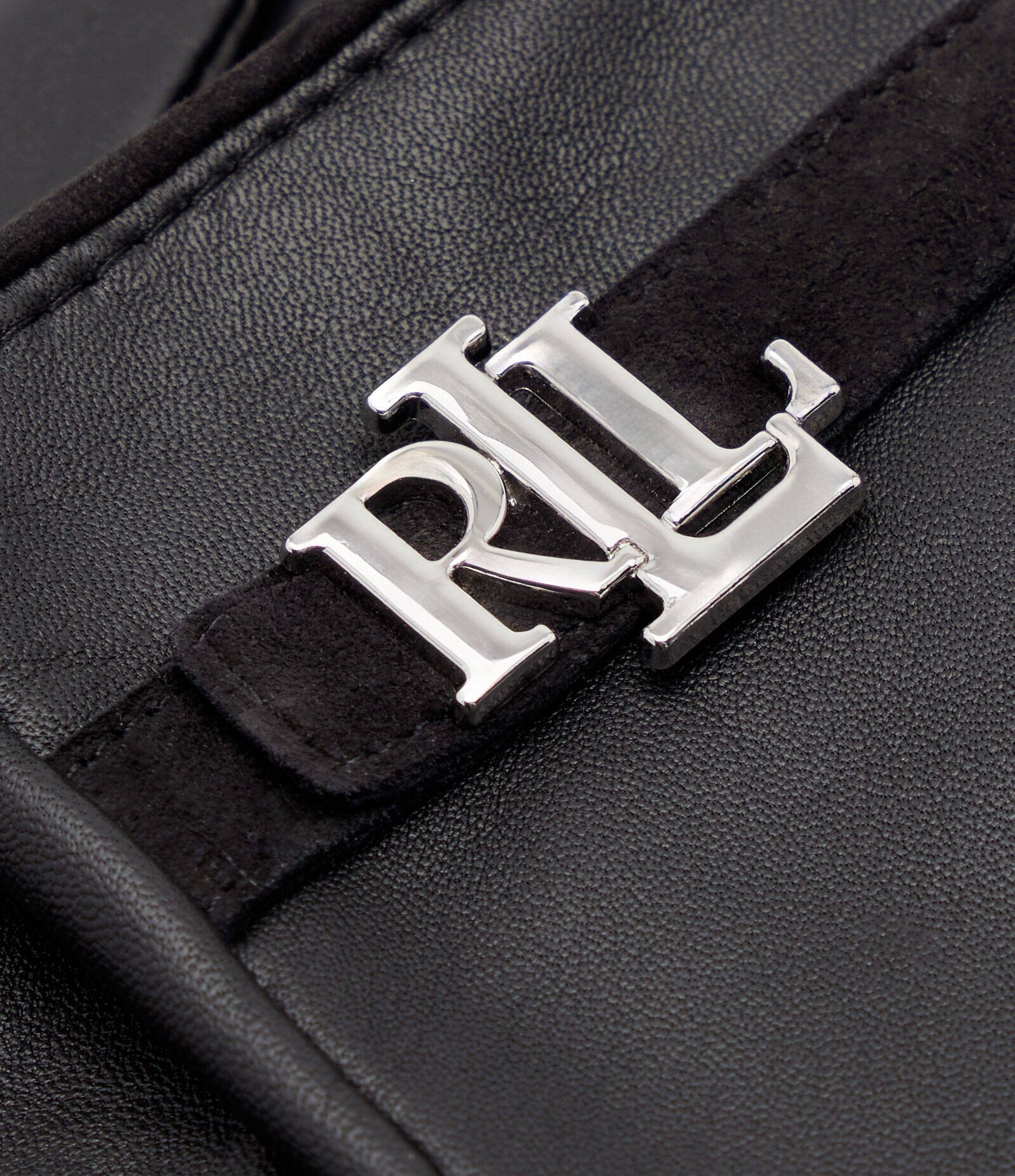 Lauren Ralph Lauren Mănuși de piele LOGOLTHR GLV