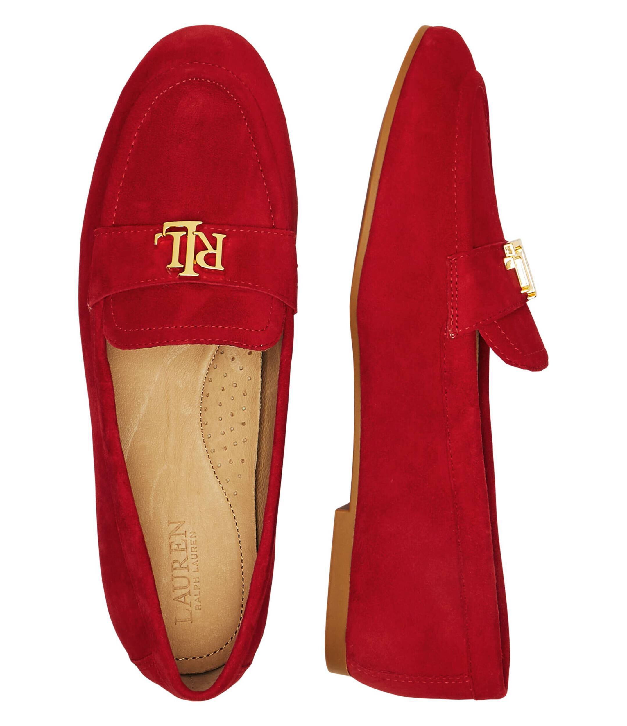 Lauren Ralph Lauren Mocasini Averi III | piele întoarsă