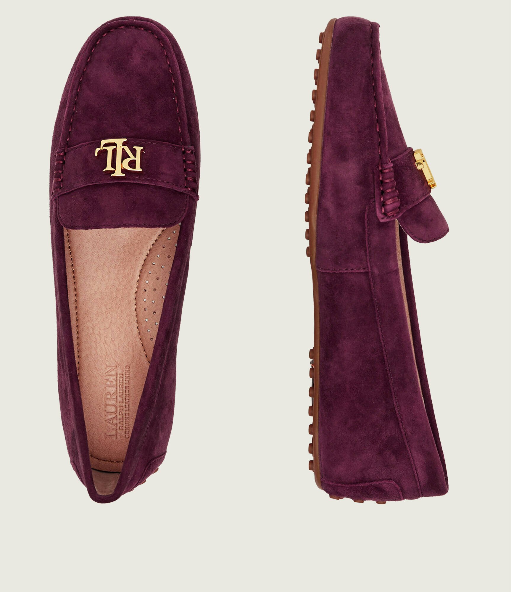Lauren Ralph Lauren Mocasini Barnsbury | piele întoarsă