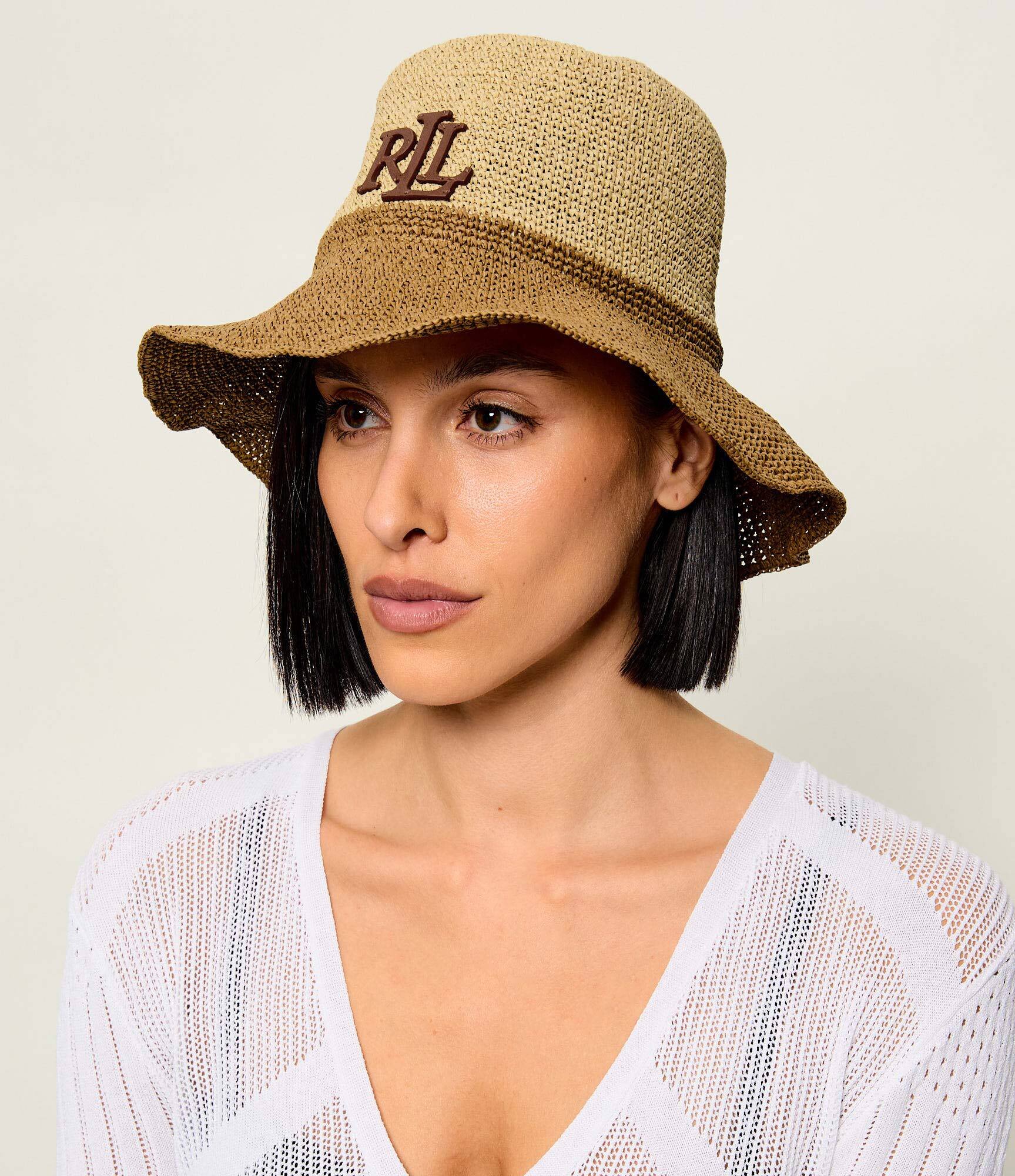 Lauren Ralph Lauren Pălărie cu adaos de piele
