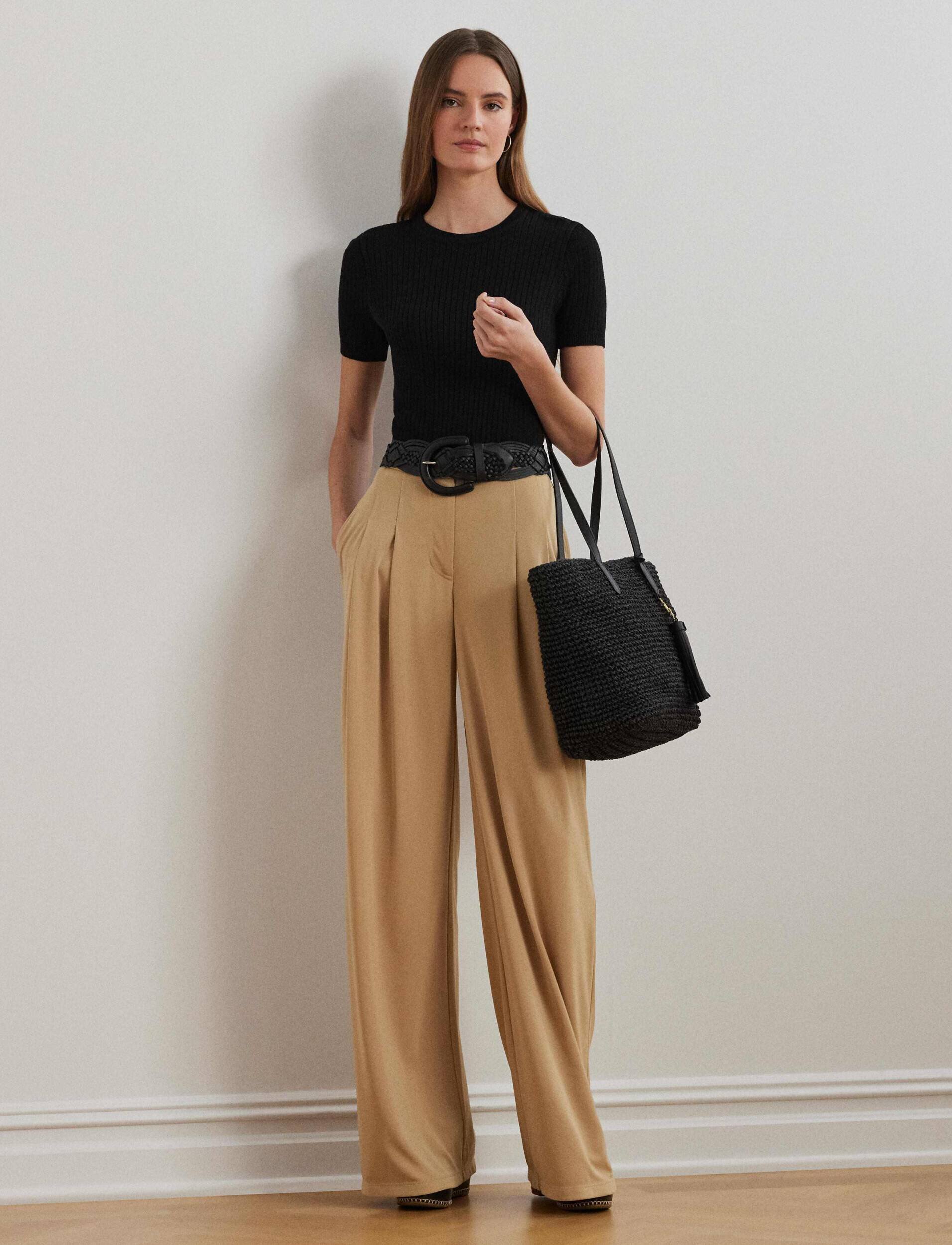 Lauren Ralph Lauren Pantaloni MATTE | Relaxed fit