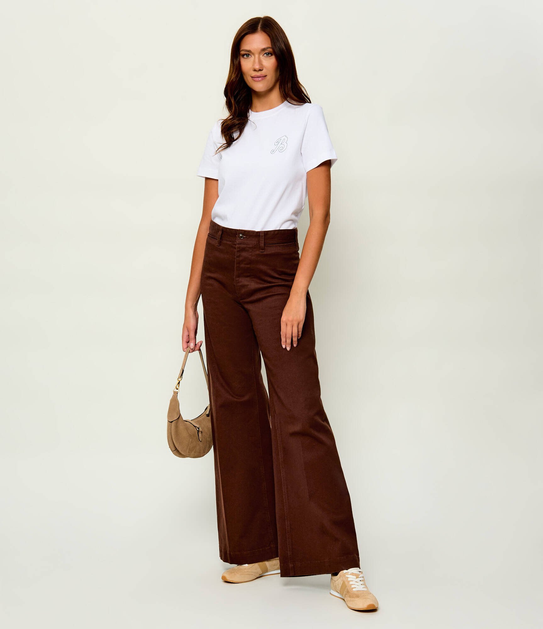 Lauren Ralph Lauren Sneakers Dani | piele întoarsă
