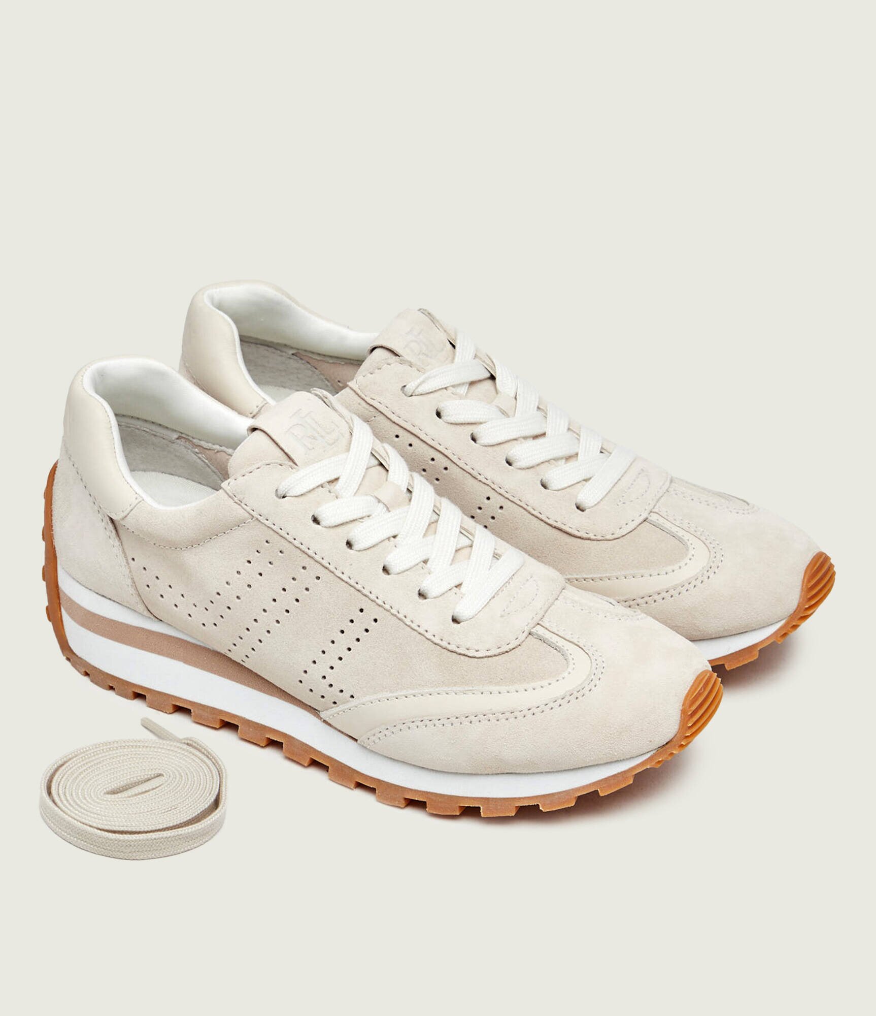 Lauren Ralph Lauren Sneakers Dani | piele întoarsă