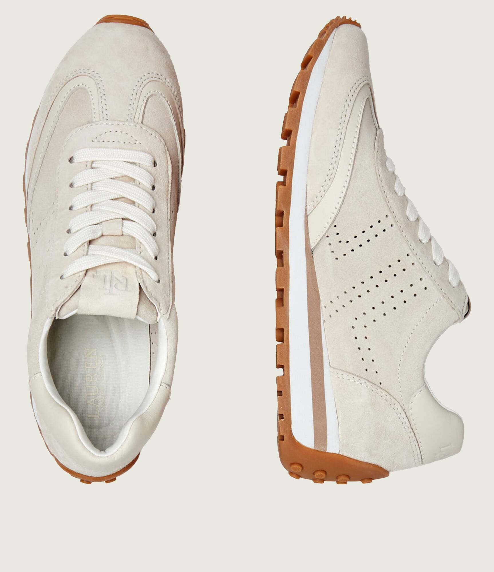 Lauren Ralph Lauren Sneakers Dani | piele întoarsă
