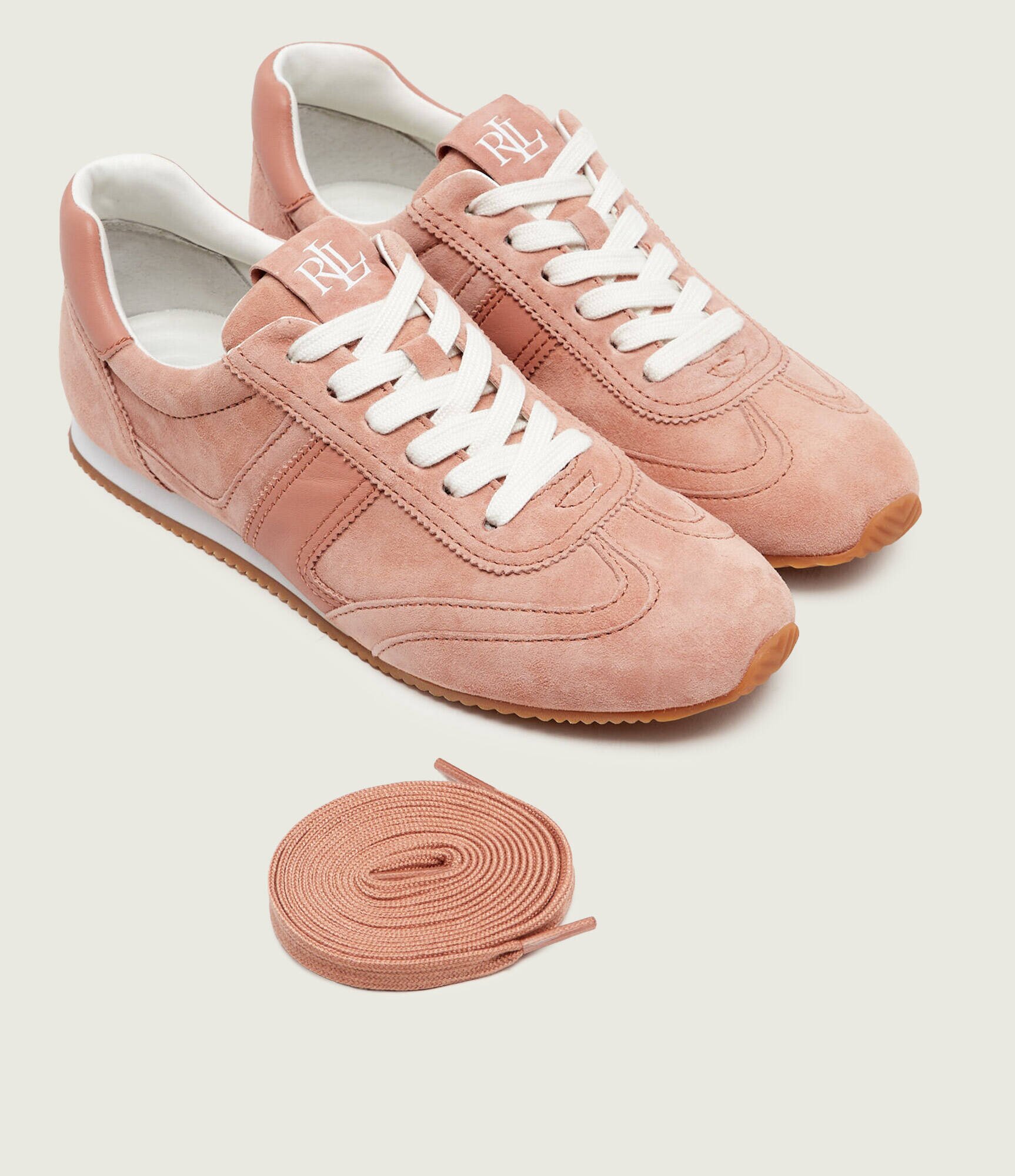 Lauren Ralph Lauren Sneakers DANI | piele întoarsă