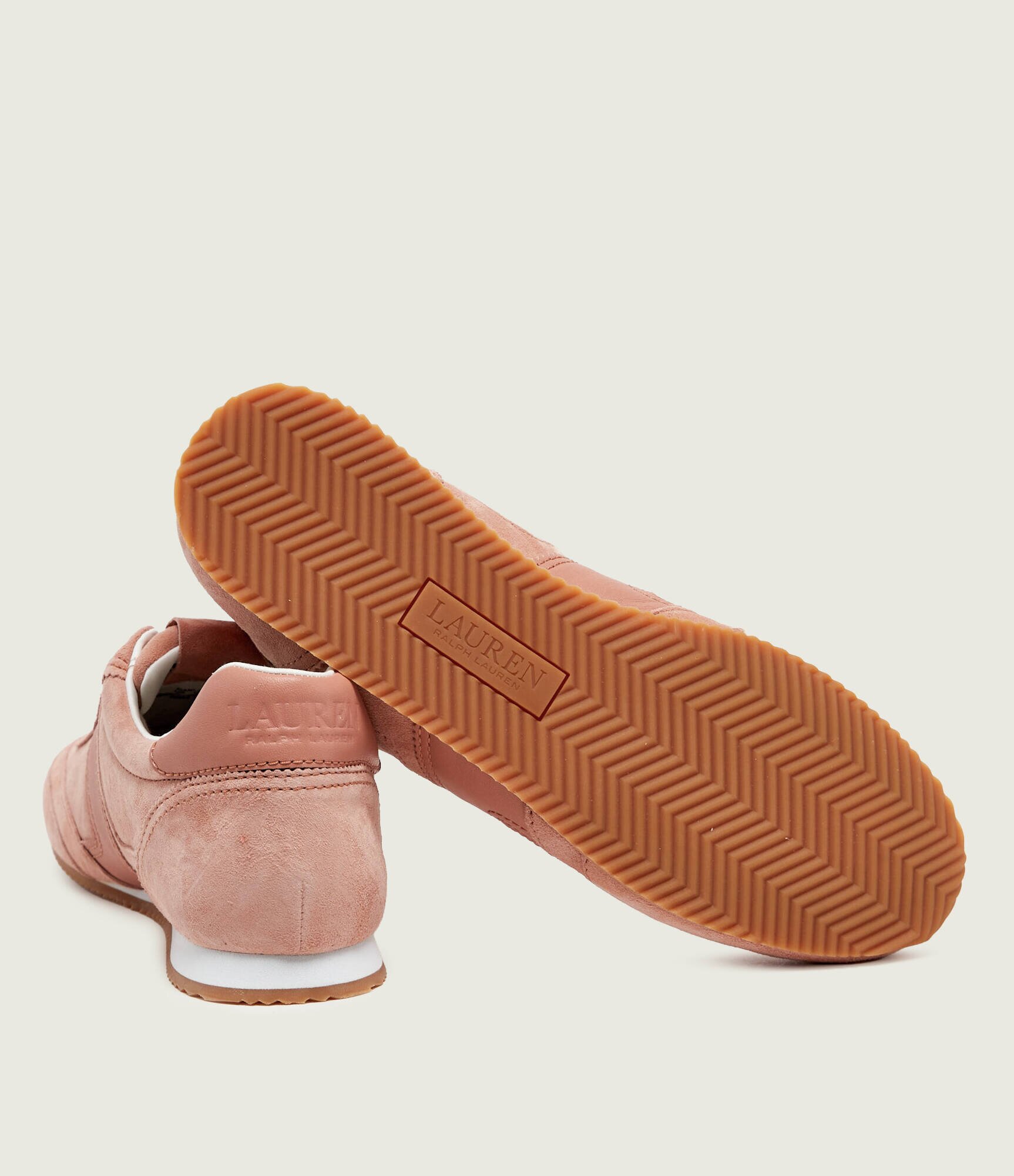 Lauren Ralph Lauren Sneakers DANI | piele întoarsă