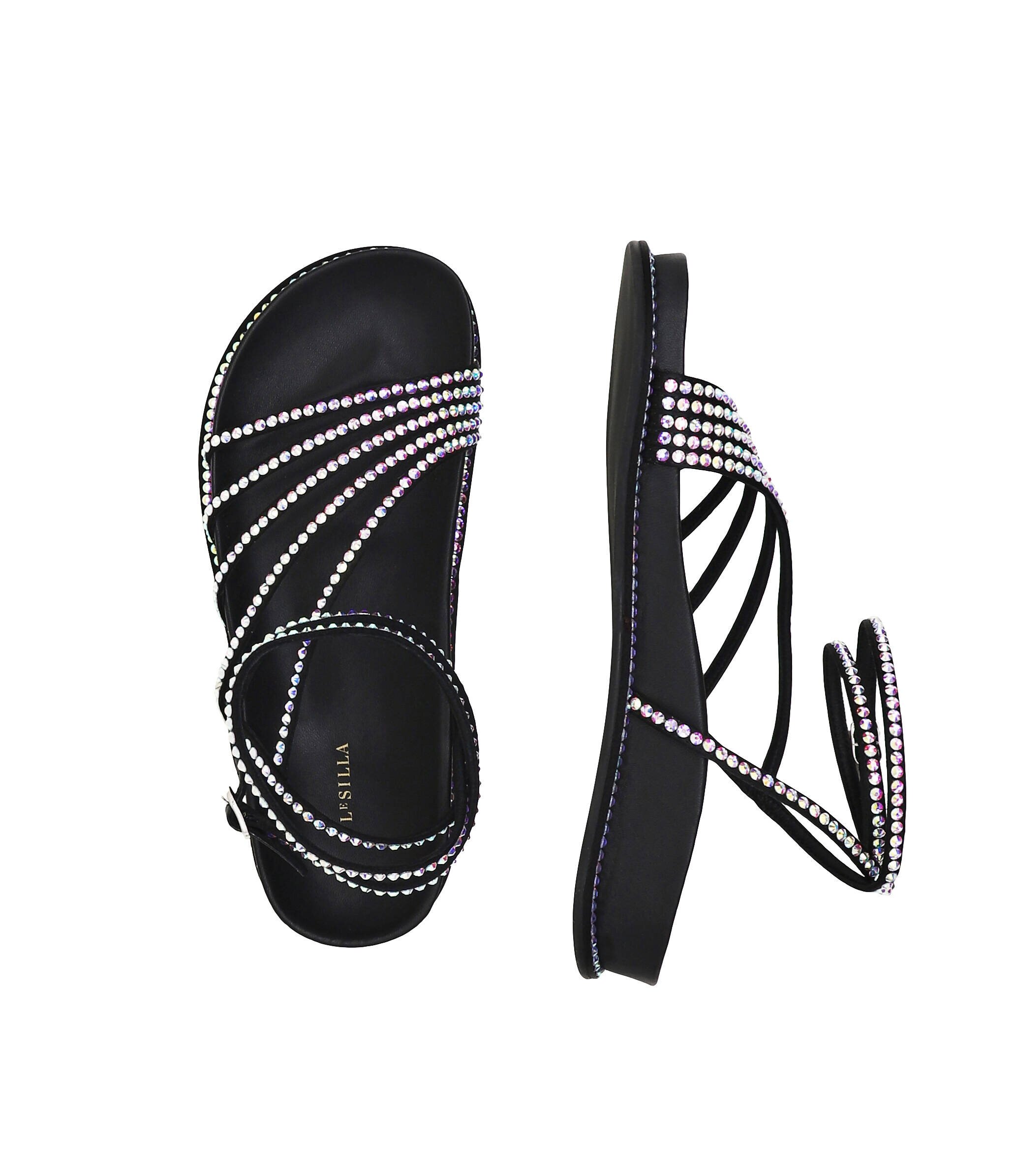 Le Silla Sandale cu adaos de piele