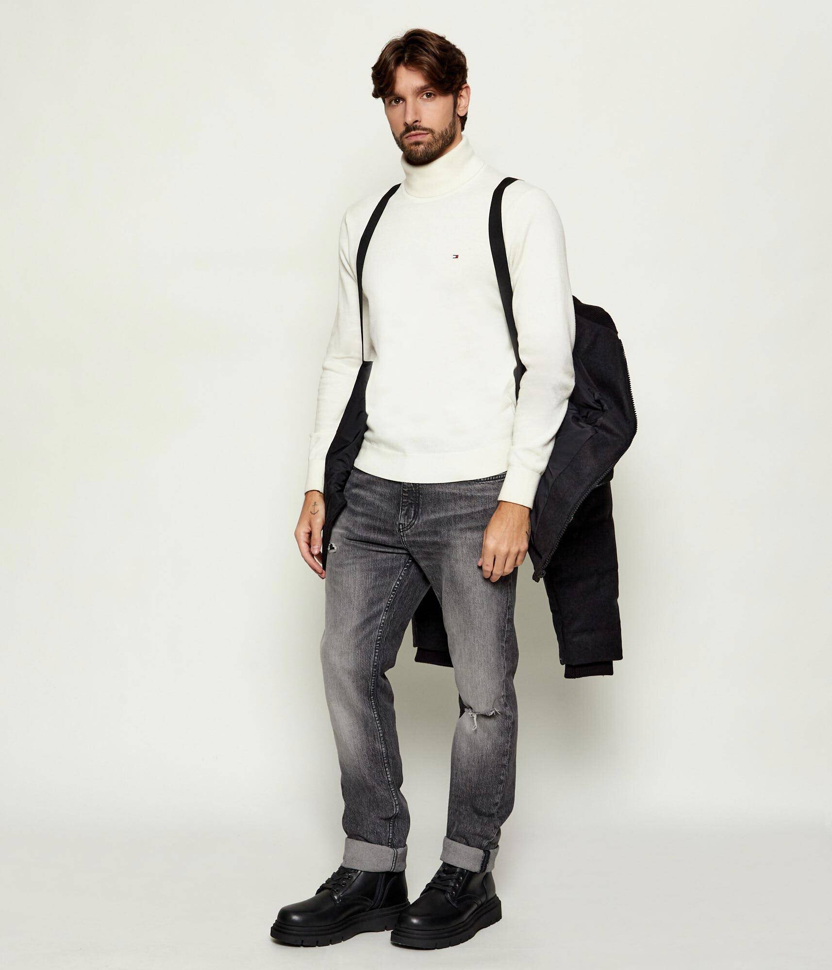 LES HOMMES de lână geacă cu bretele | regular fit