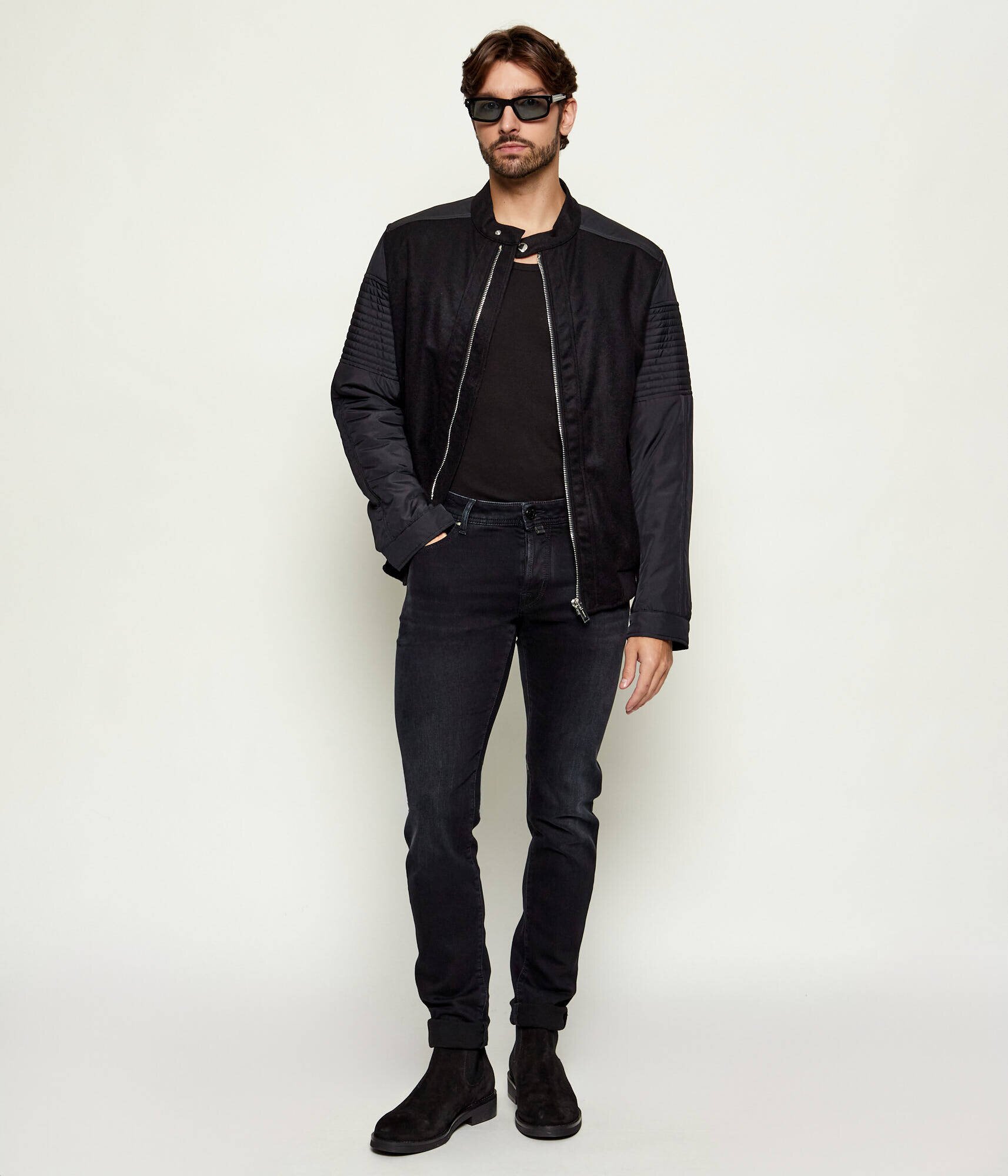 LES HOMMES de lână geacă | regular fit