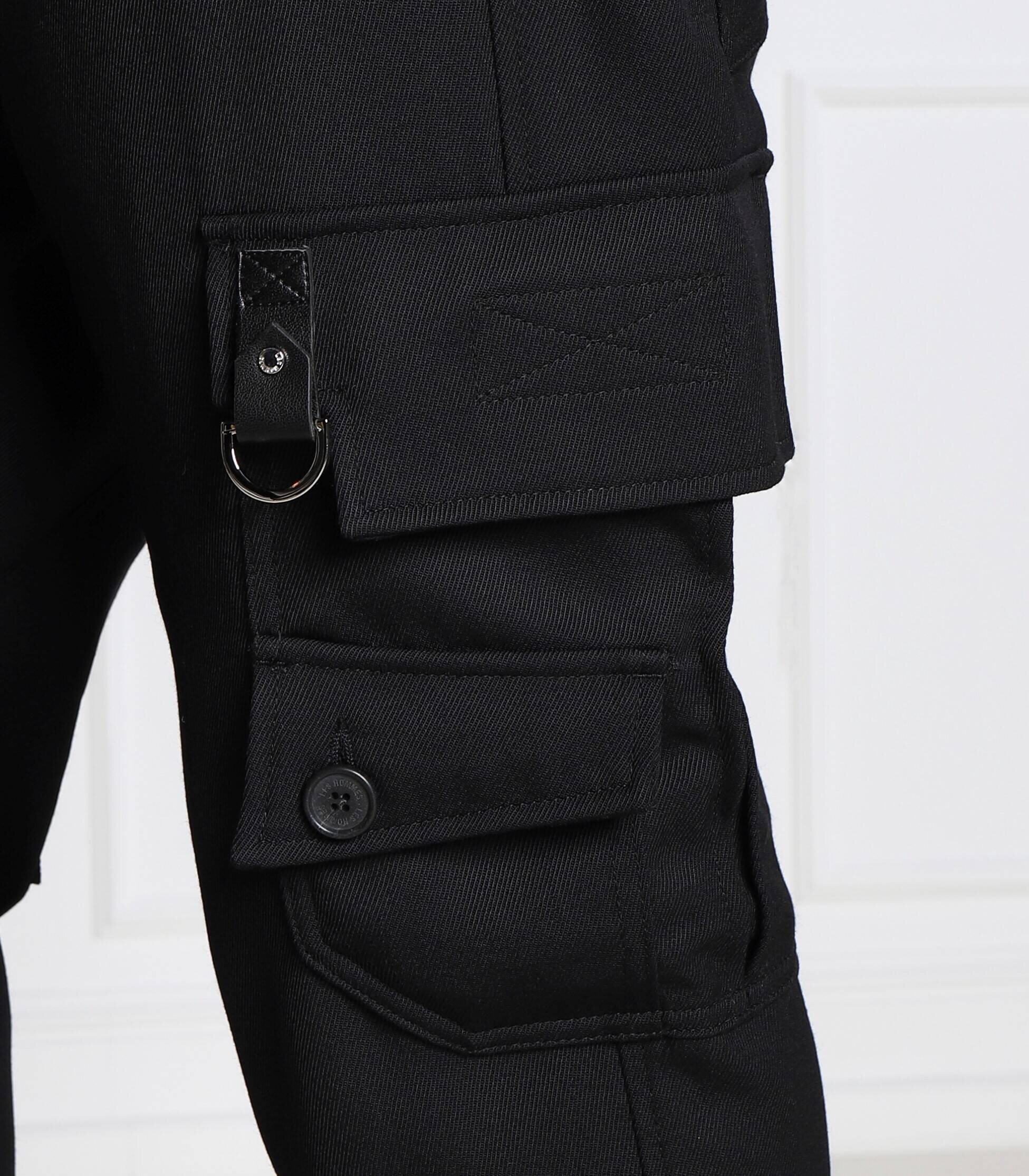 LES HOMMES de lână pantaloni | regular fit