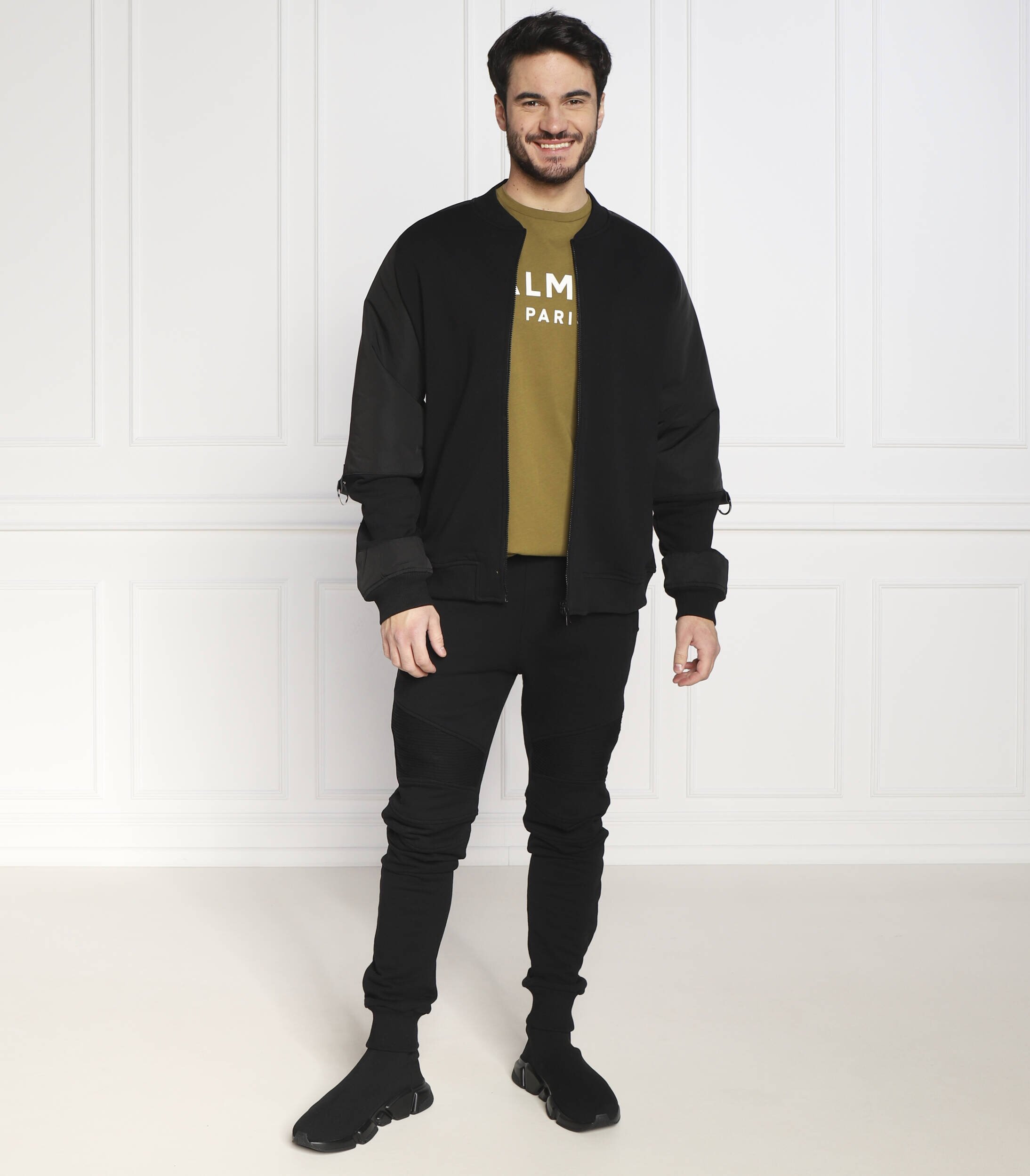 LES HOMMES Geacă bomber | Regular Fit