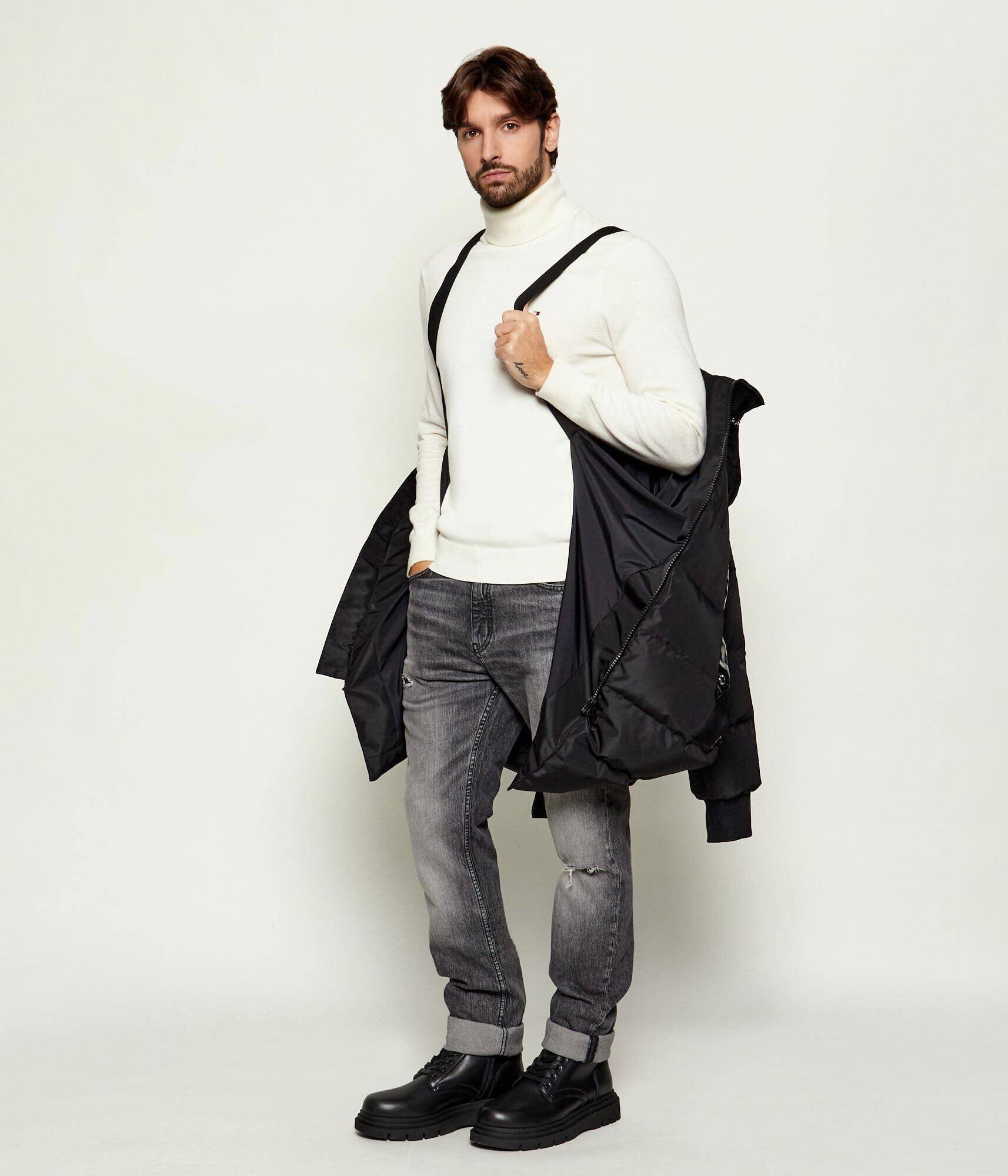 LES HOMMES Geacă cu bretele | Regular Fit
