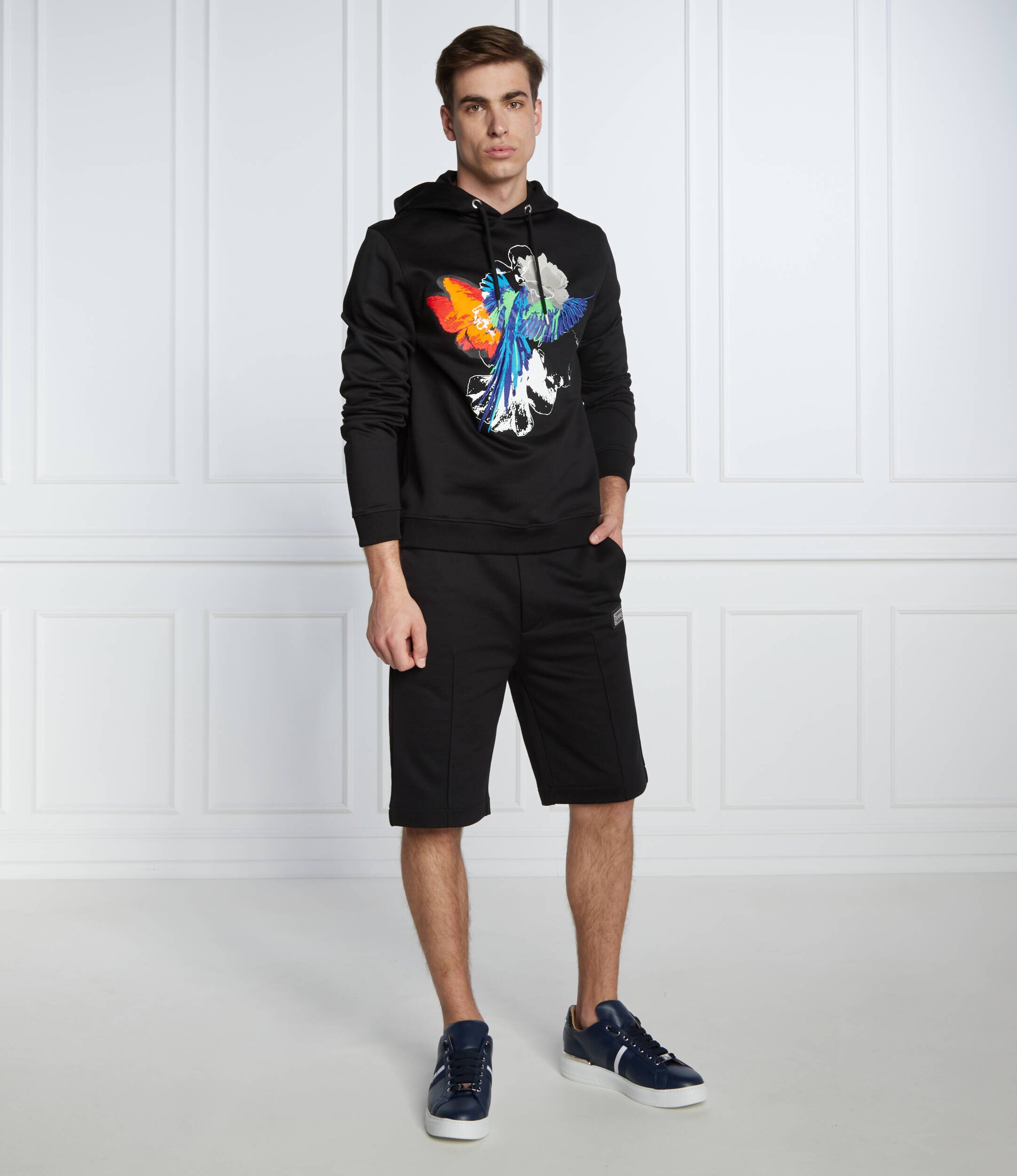 LES HOMMES Pantaloni scurți | Regular Fit | mercerizat