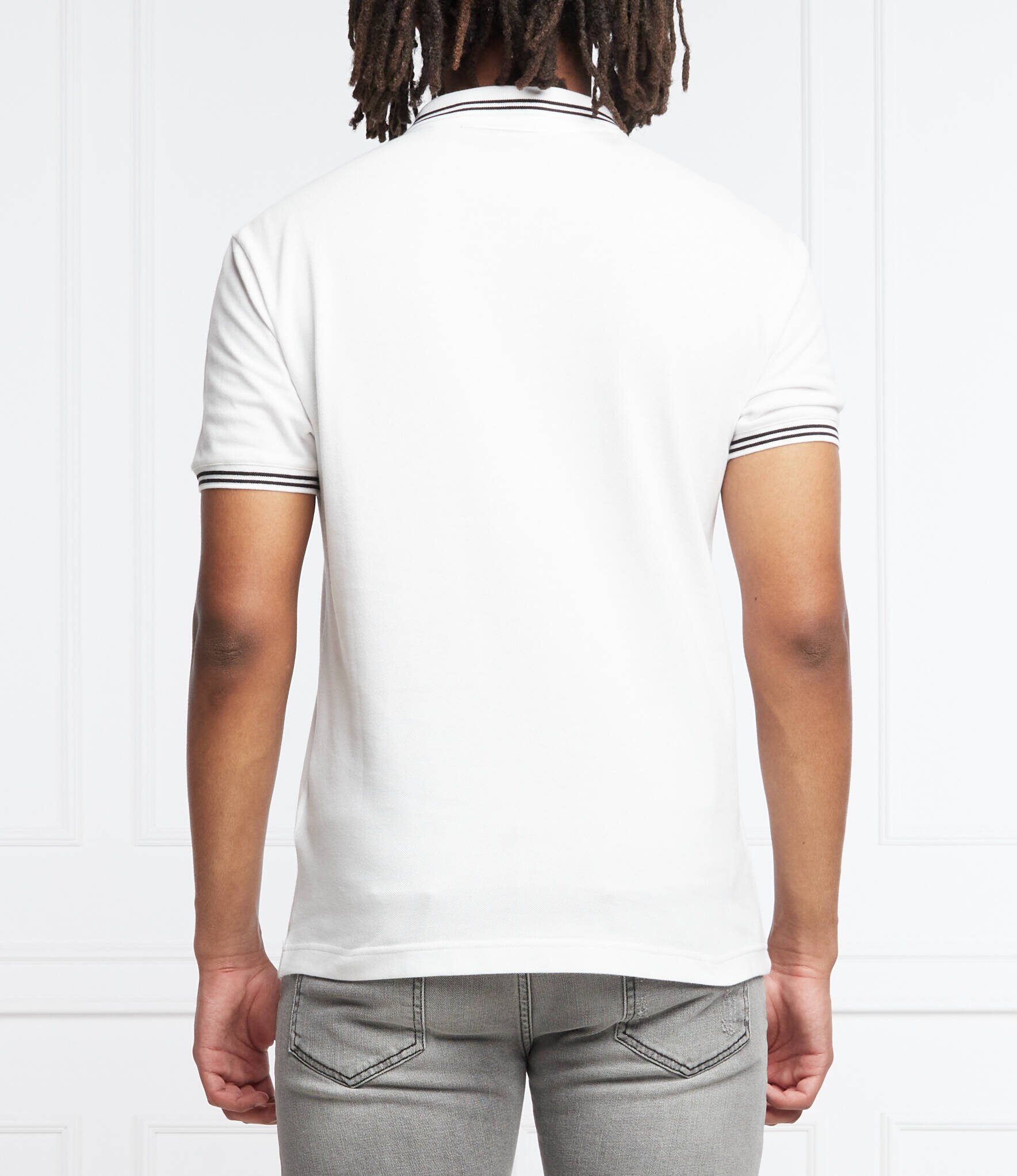LES HOMMES Polo | Straight fit | pique