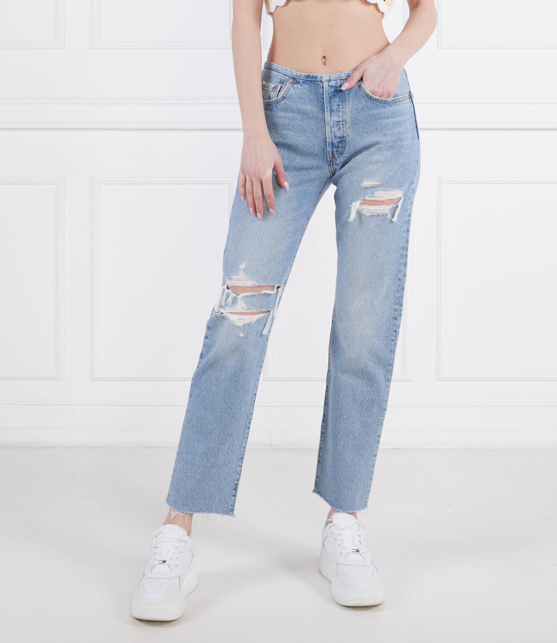 Levi's Blugi 501 MINI WAIST | Straight fit