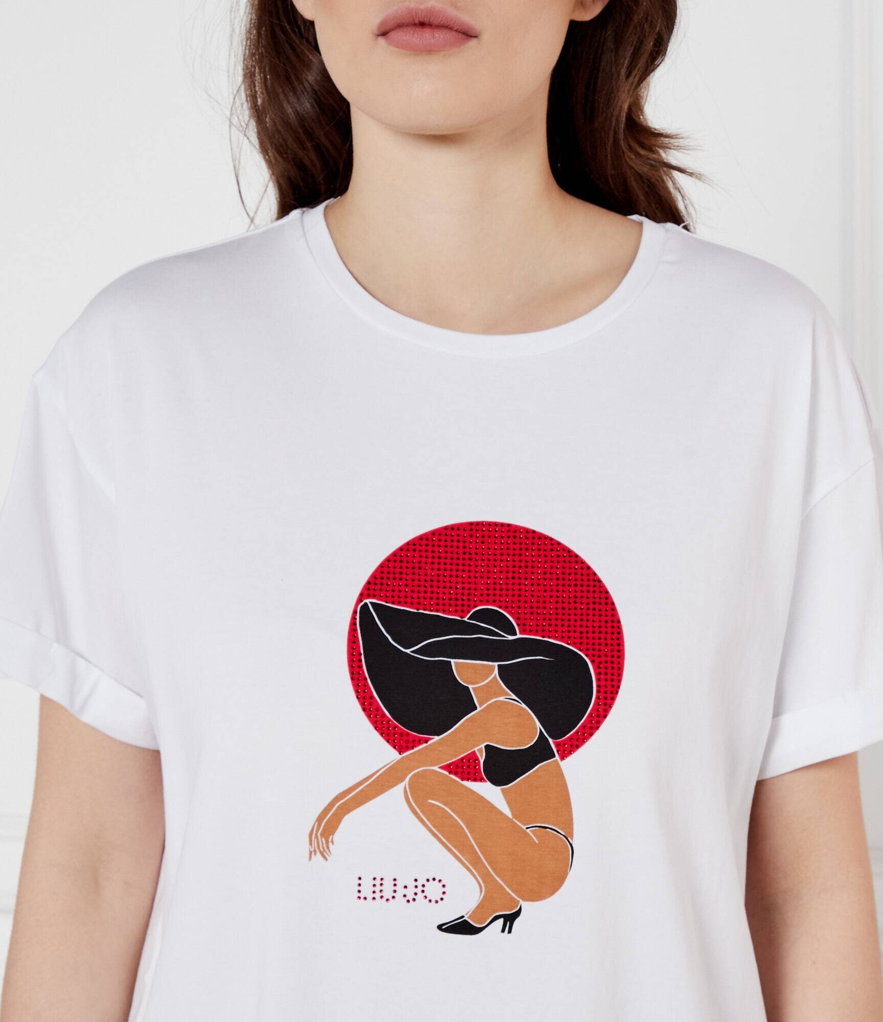 Liu Jo Beachwear Tricou | Relaxed fit