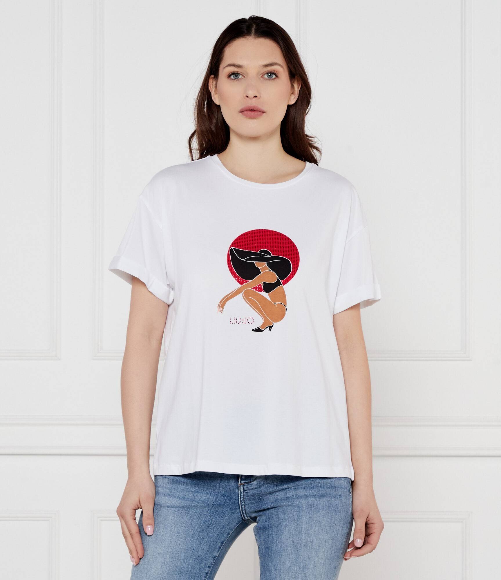Liu Jo Beachwear Tricou | Relaxed fit
