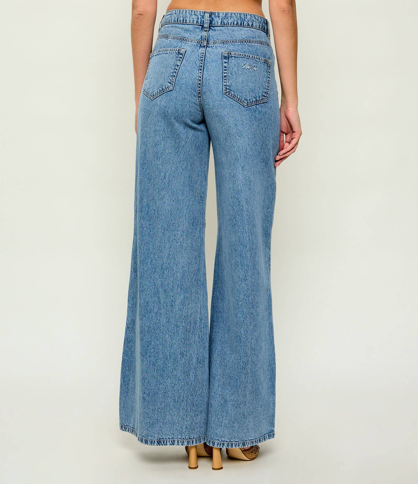 Liu Jo Blugi Ricamo | flare fit