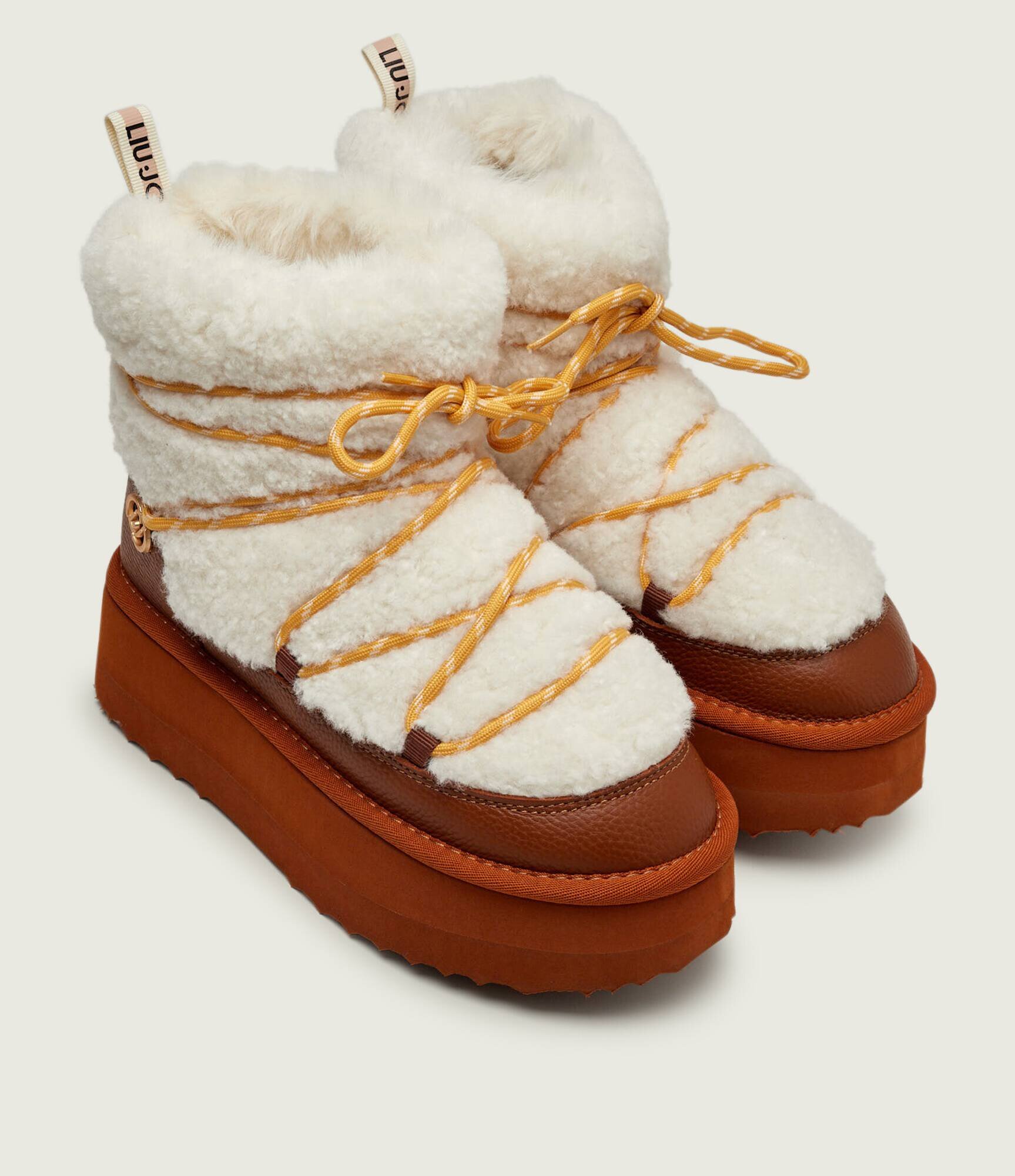 Liu Jo Bocanci JANE 07 | shearling | skóra