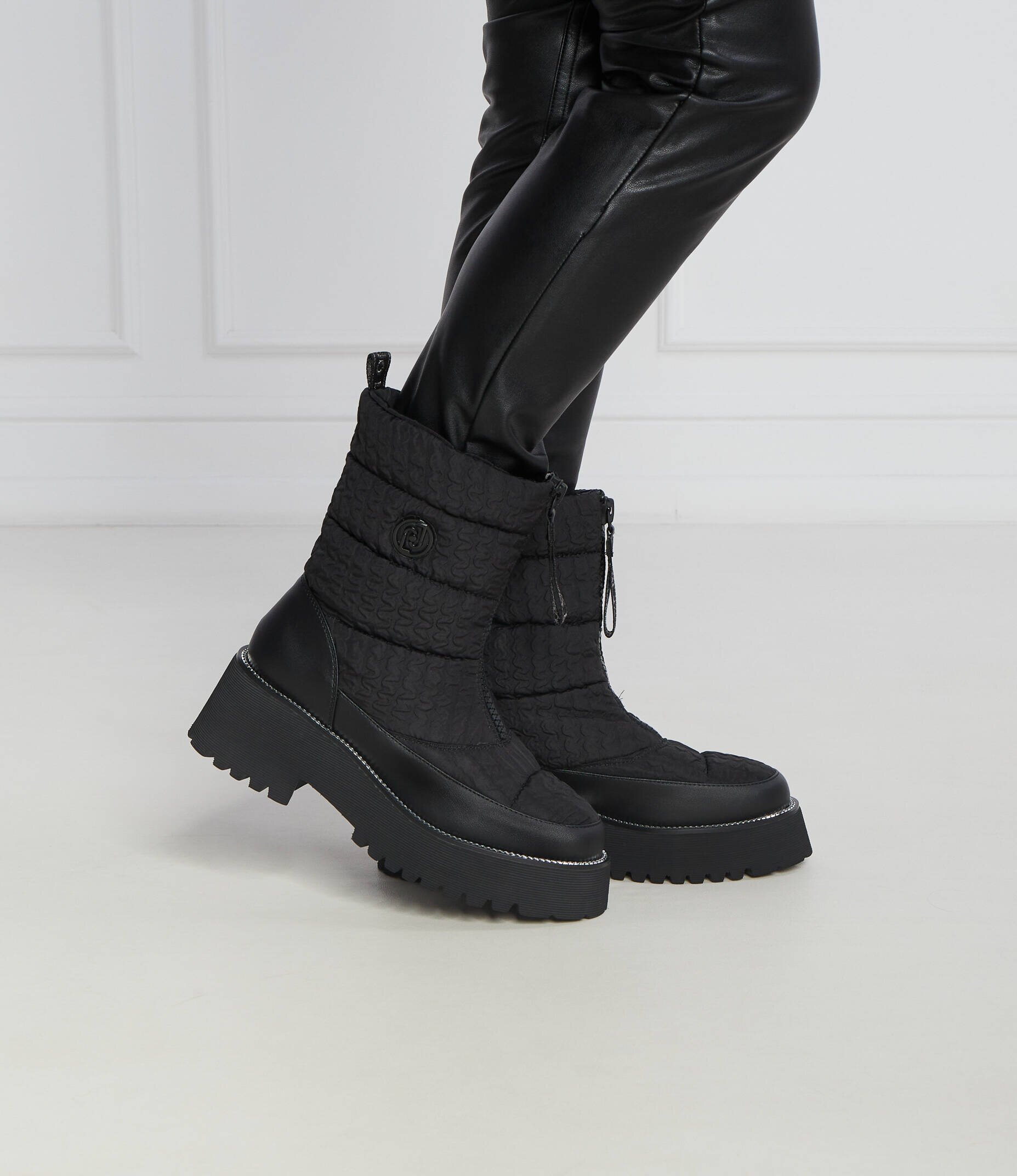 Liu Jo Botine Flair 01 cu adaos de piele