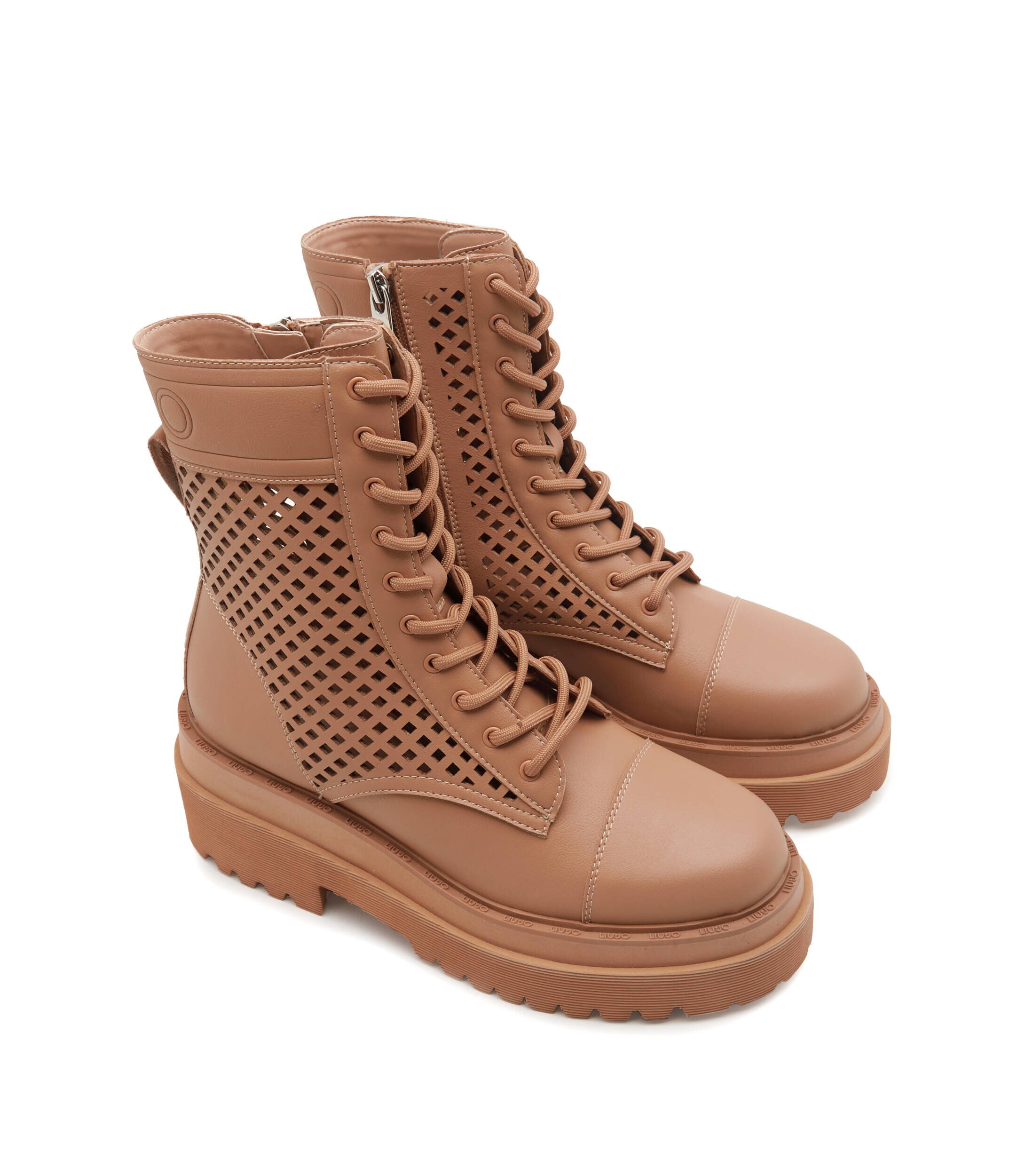 Liu Jo Botine Purple 34 cu adaos de piele