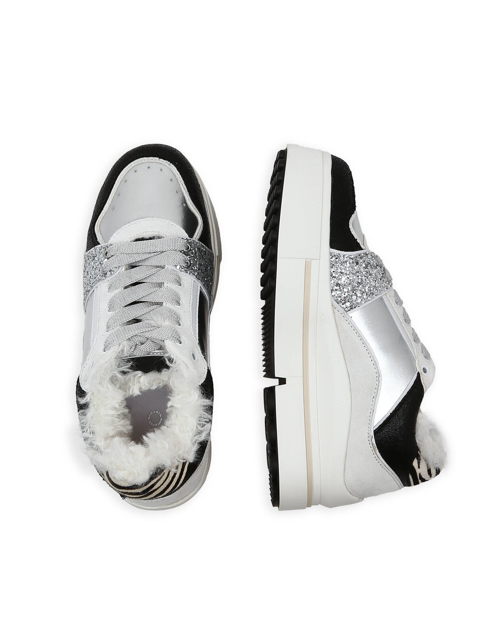 Liu Jo Căptușite sneakers Hero 15 cu adaos de piele