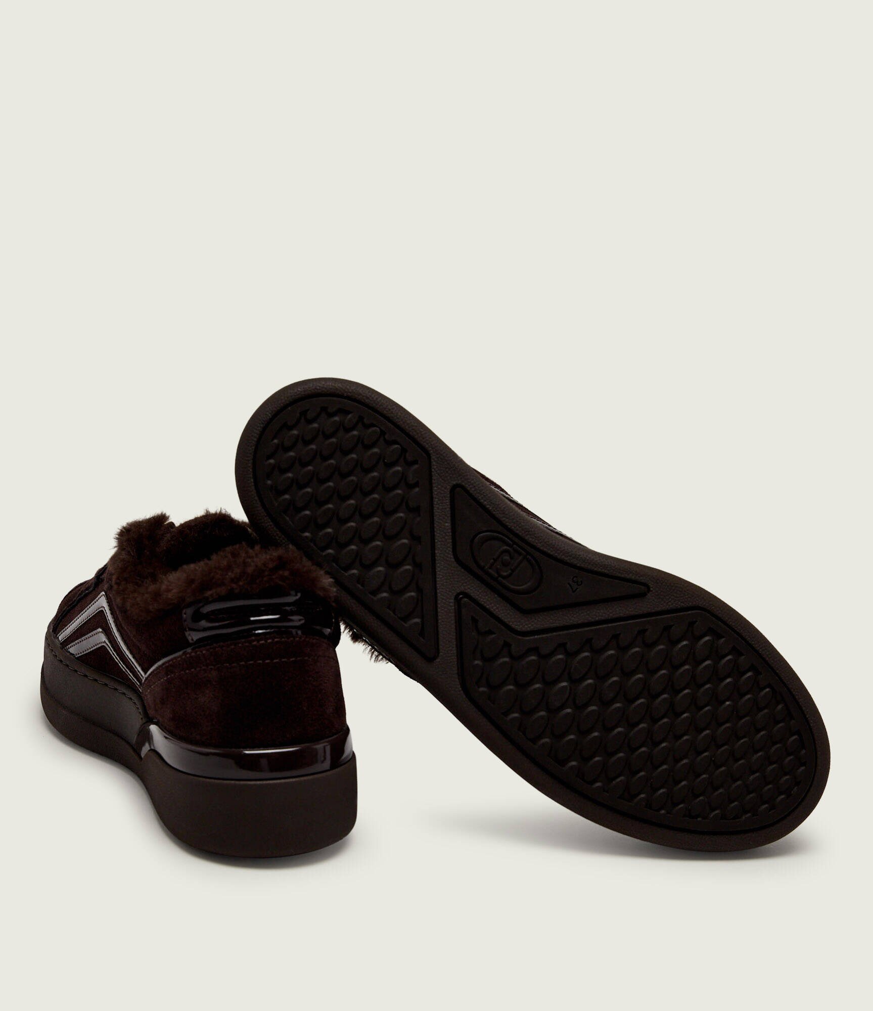 Liu Jo Căptușite sneakers Lena 02 | piele întoarsă | shearling