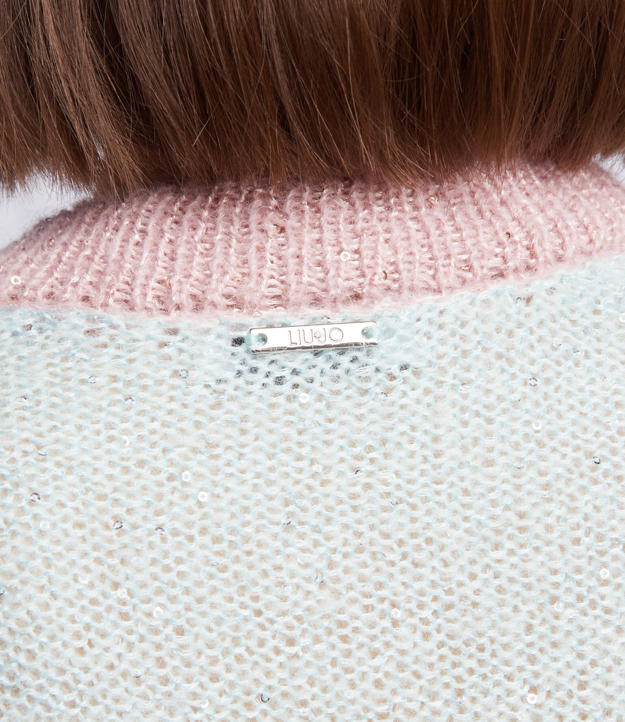 Liu Jo Cardigan APERTA | Relaxed fit cu adaos de lână