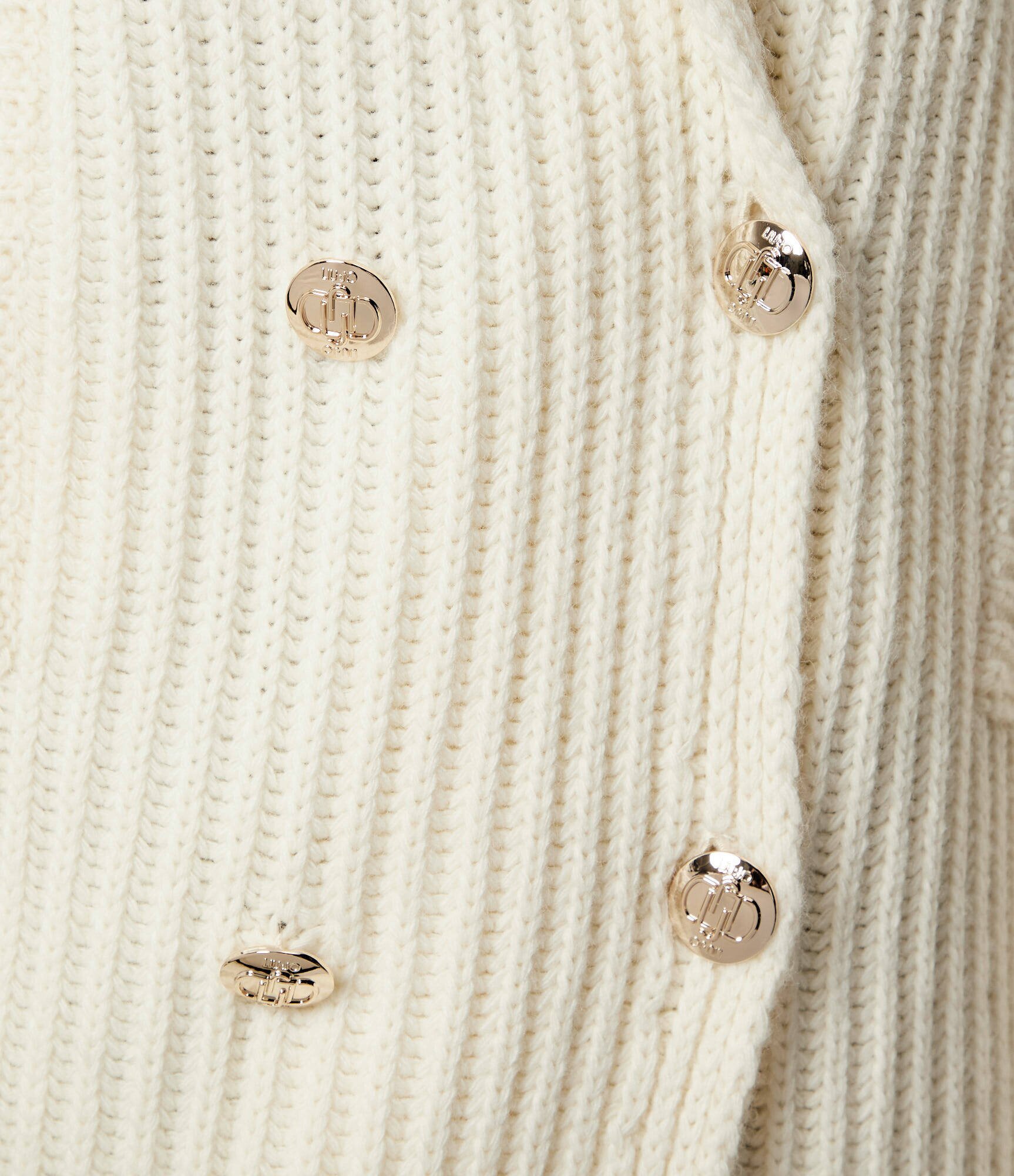 Liu Jo Cardigan | Loose fit cu adaos de lână