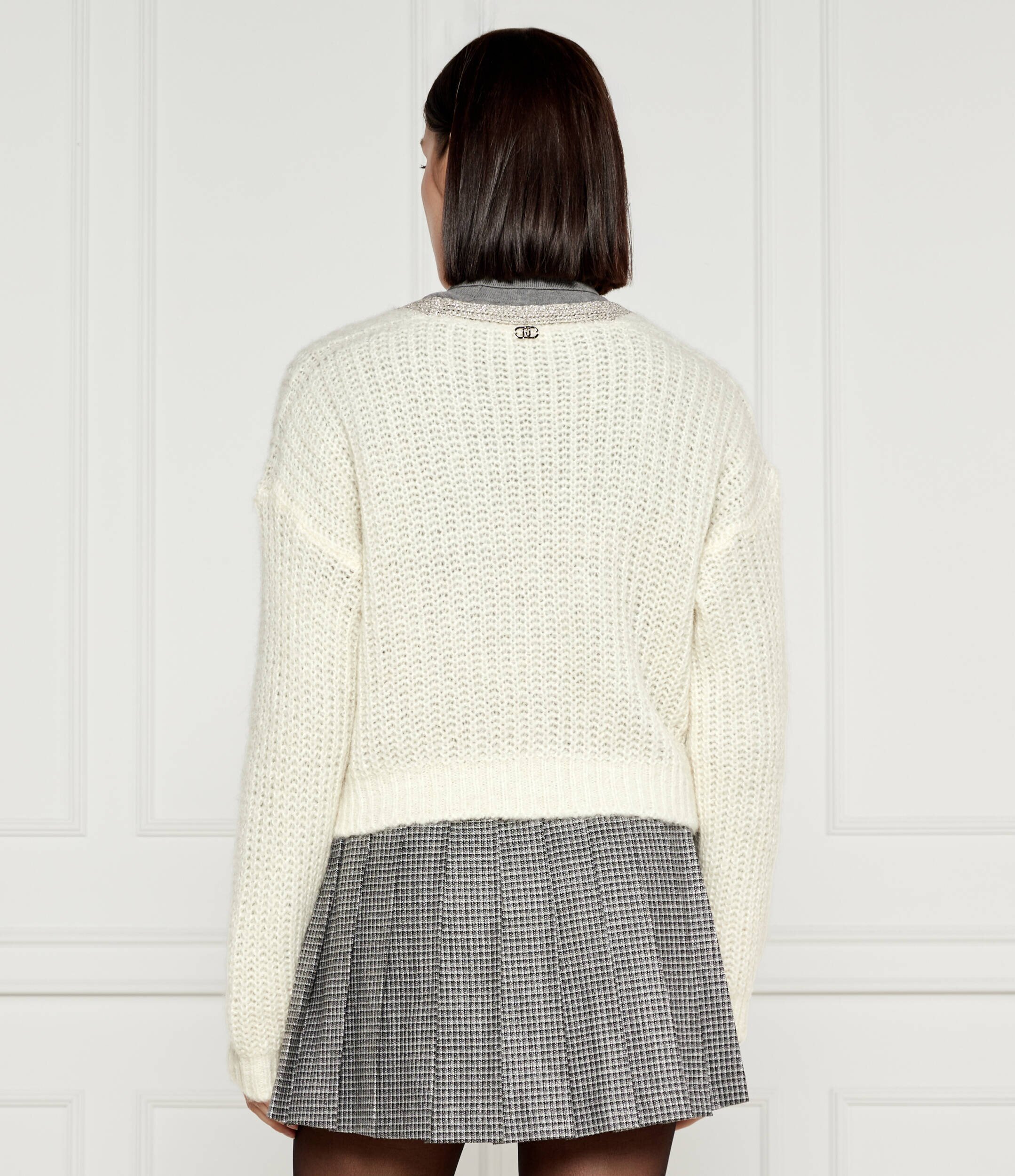 Liu Jo Cardigan | Loose fit cu adaos de lână