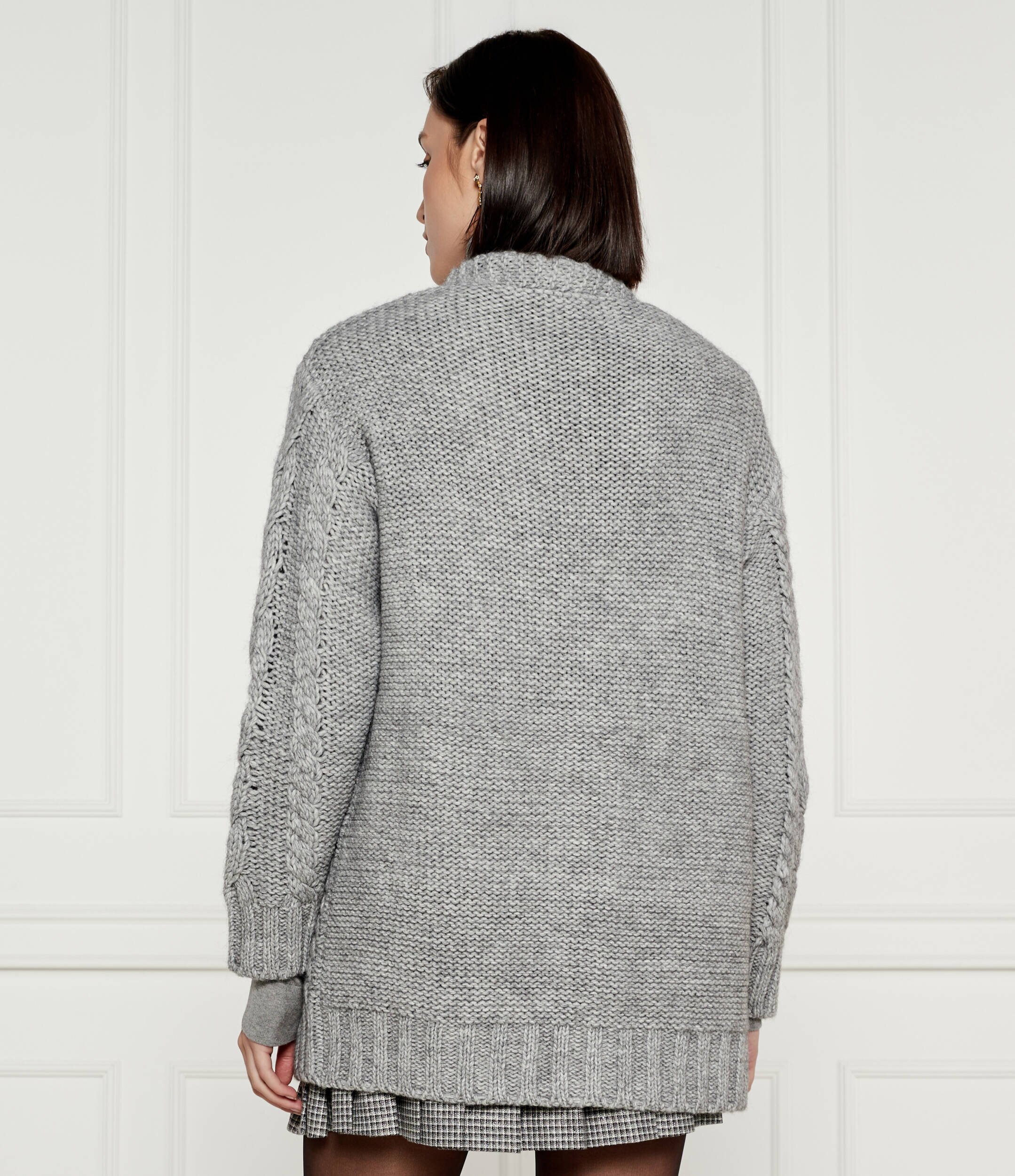 Liu Jo Cardigan | Oversize fit cu adaos de lână
