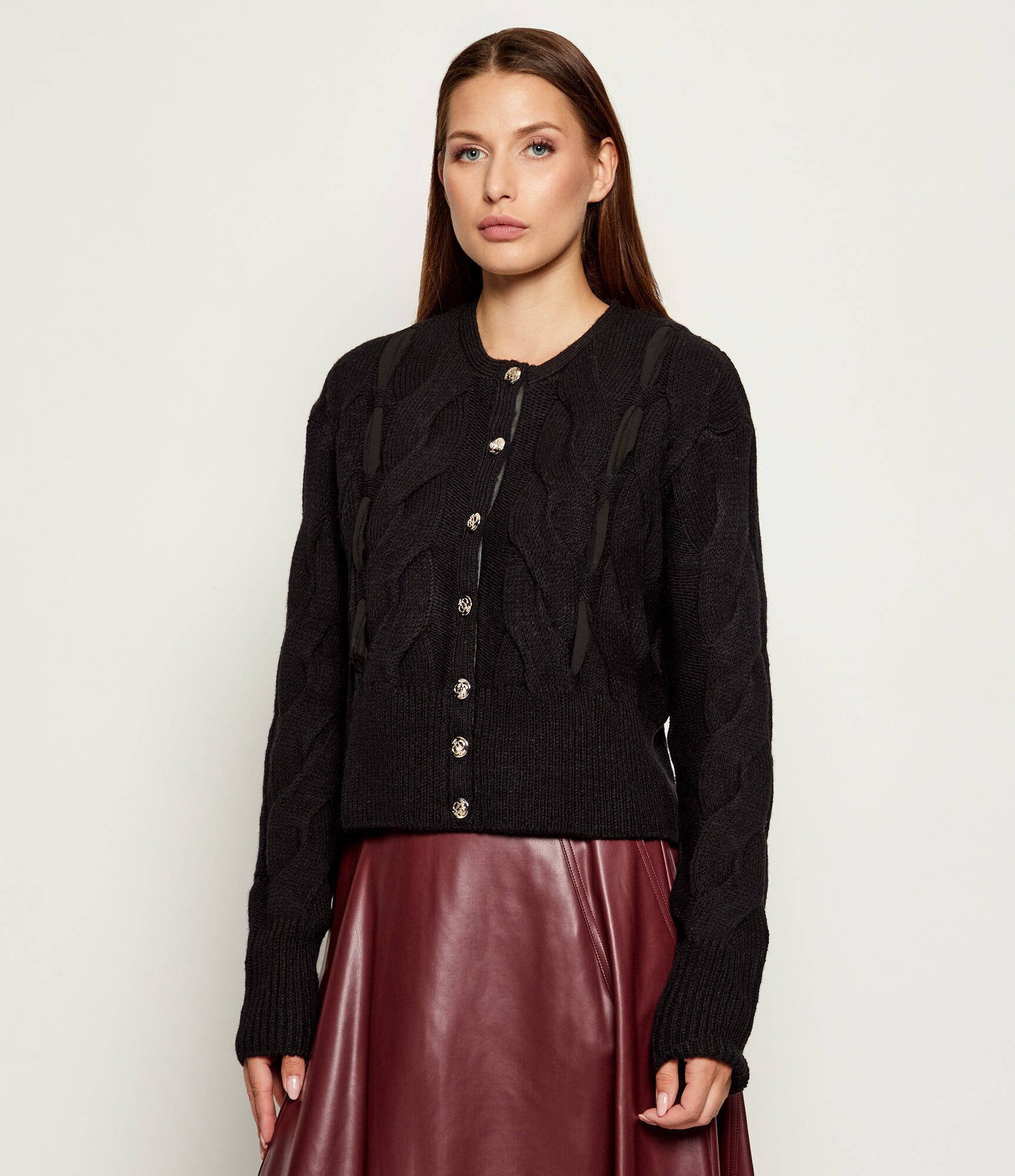 Liu Jo Cardigan | regular fit cu adaos de lână