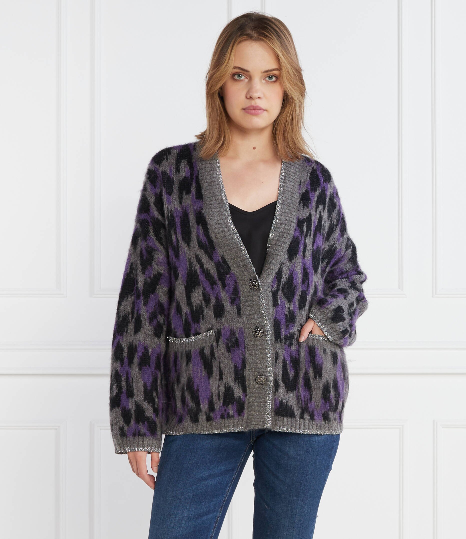 Liu Jo Cardigan | Regular Fit cu adaos de lână