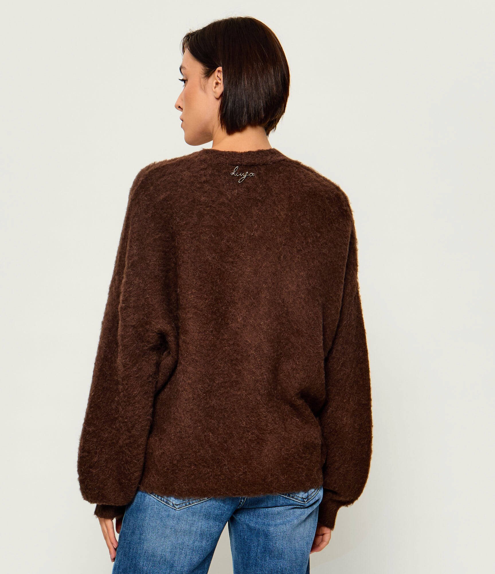 Liu Jo Cardigan | Relaxed fit cu adaos de lână