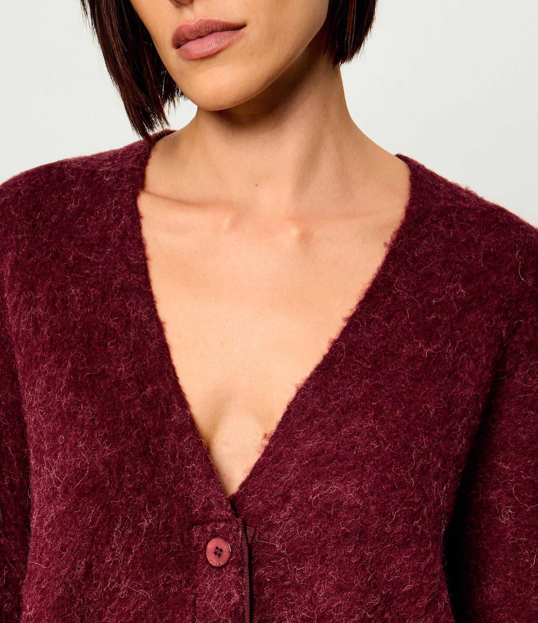 Liu Jo Cardigan | Relaxed fit cu adaos de lână