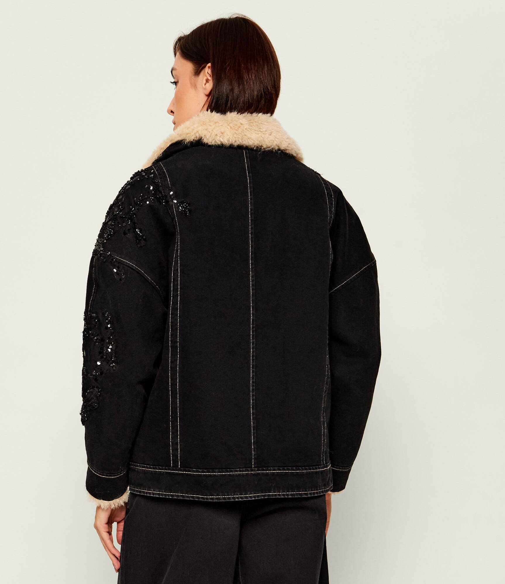 Liu Jo De blugi geacă | Loose fit | shearling