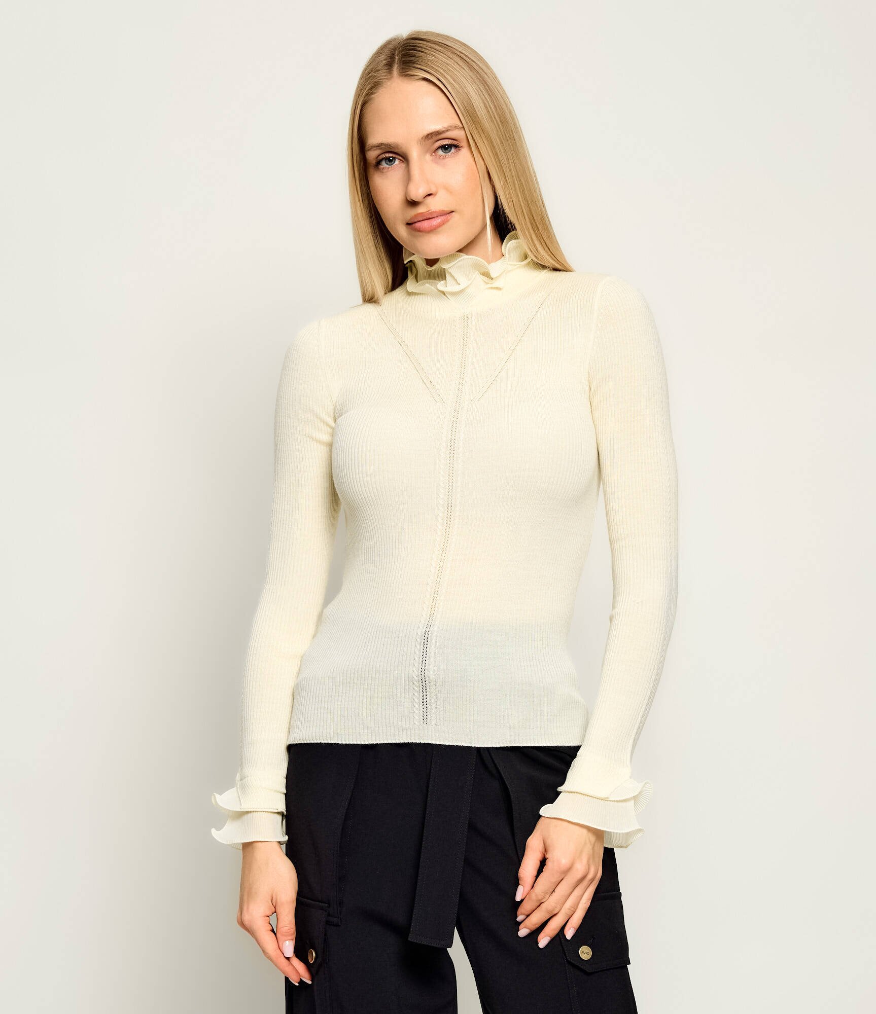 Liu Jo De lână guler înalt | Slim Fit