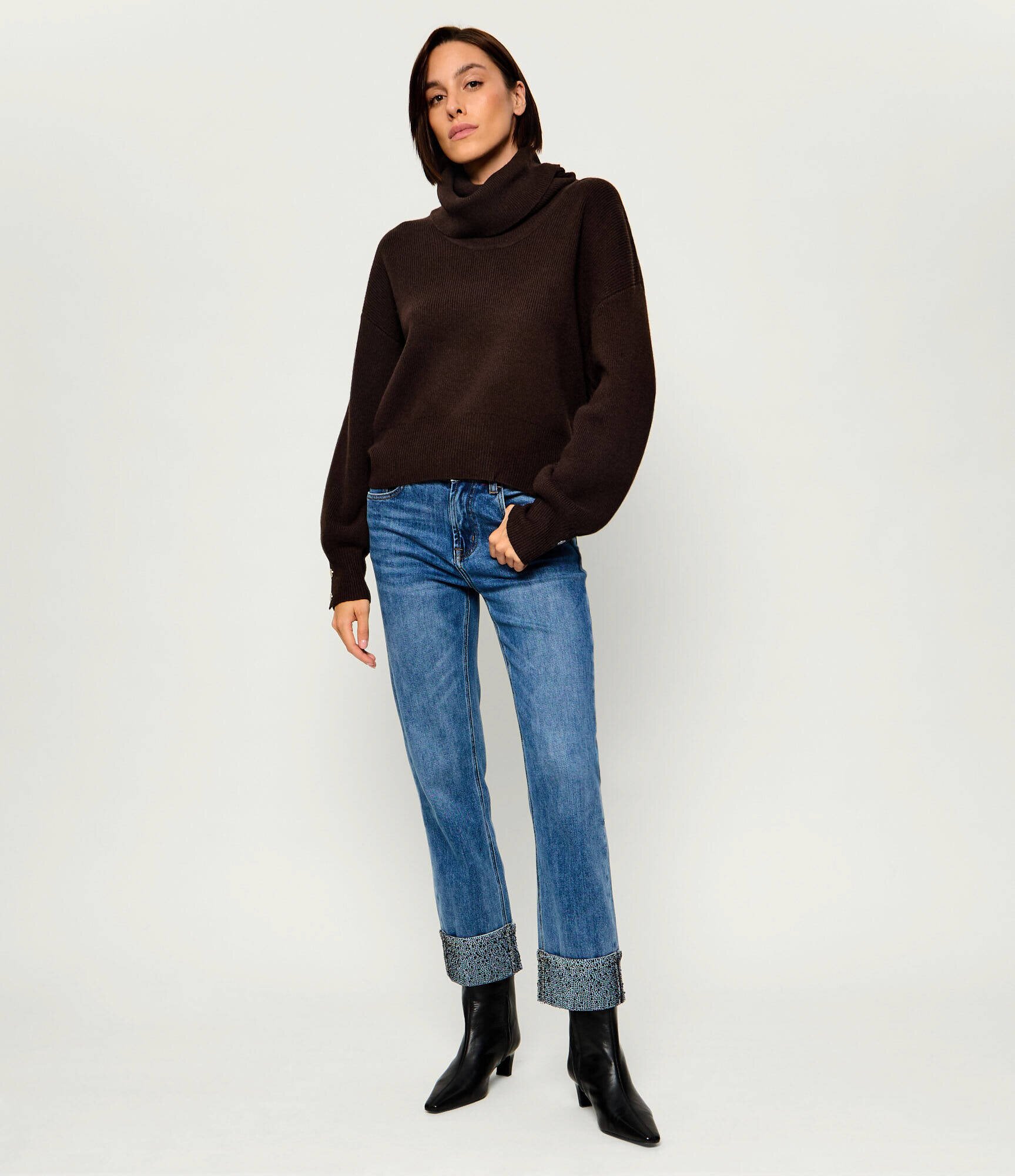 Liu Jo De lână maletă | Relaxed fit